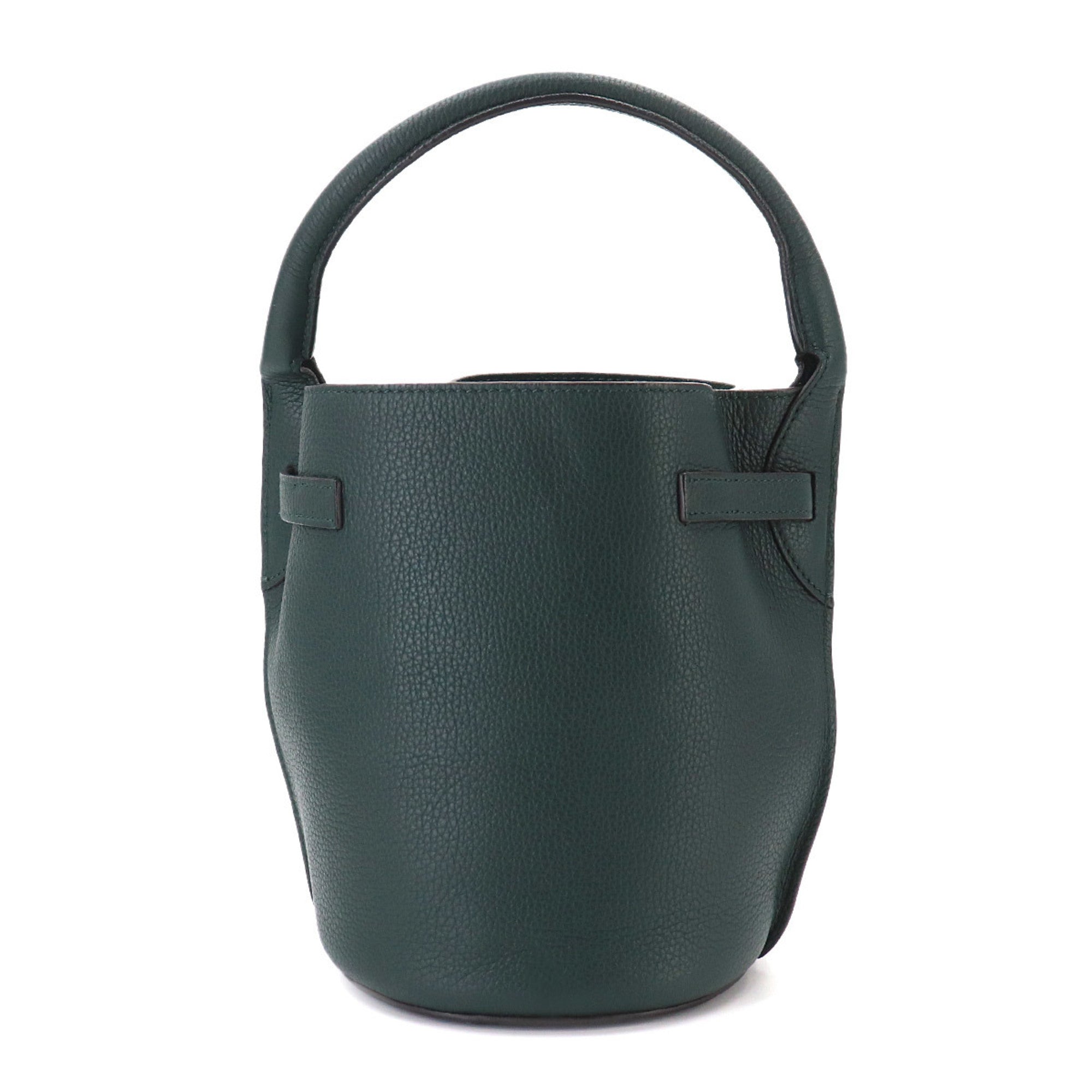 Celine Dark Green Leather Handbag (Pre-Owned)
