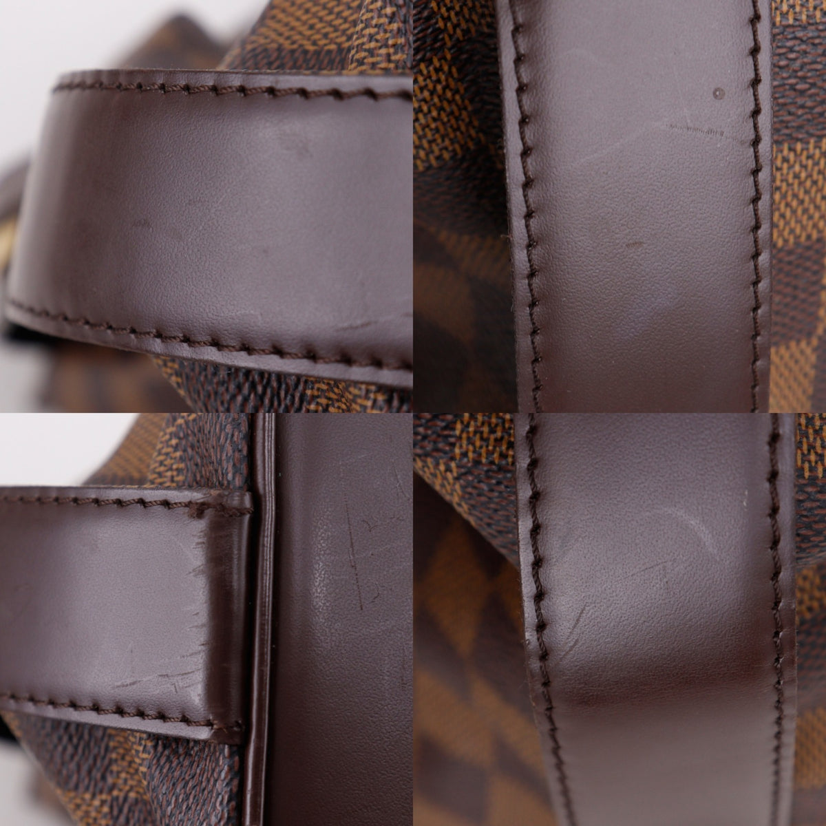 Louis Vuitton Brown Damier Canvas Tote Bag (Pre-Owned)