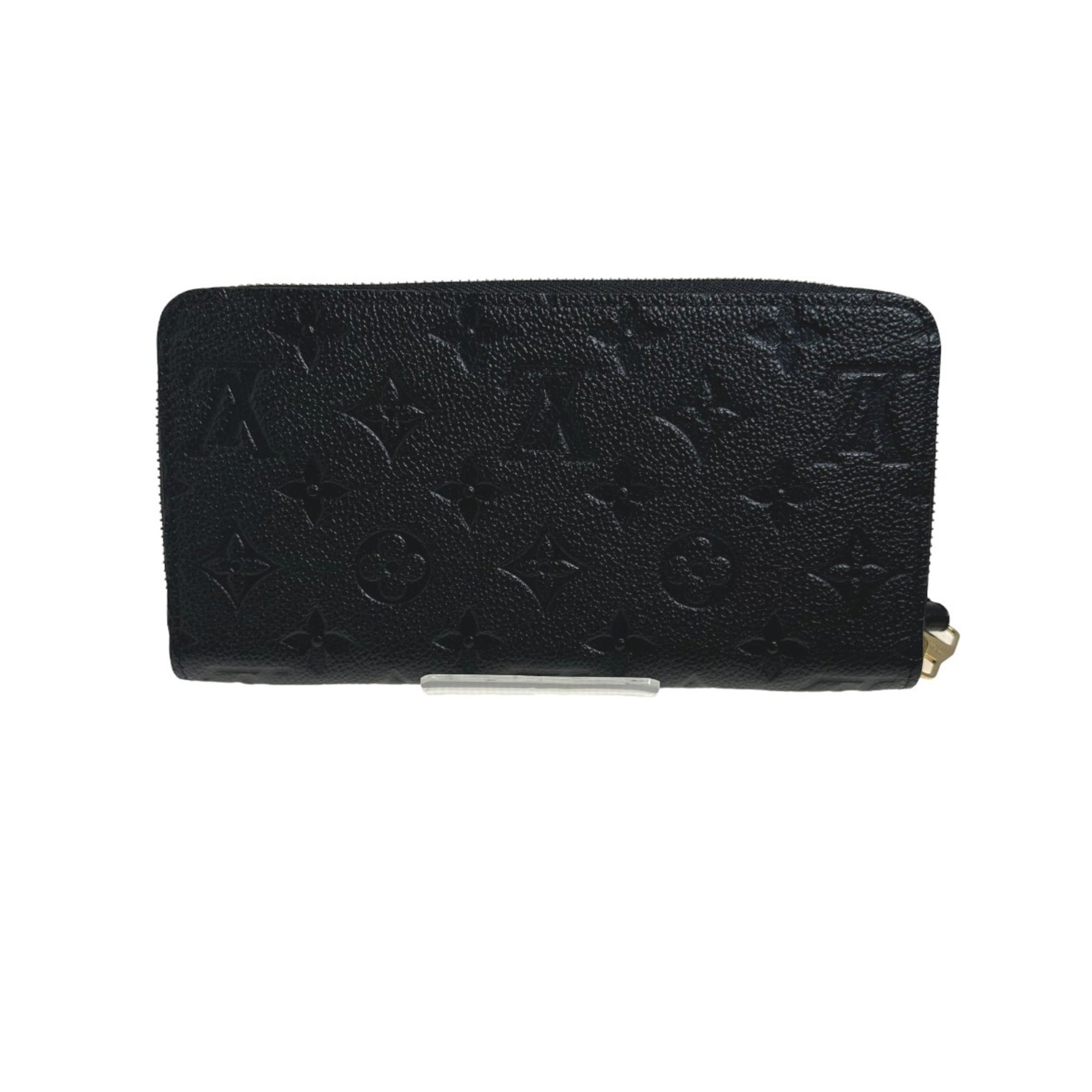 Louis Vuitton Black Monogram Empreinte Long Wallet (Bi-Fold) (Pre-Owned)