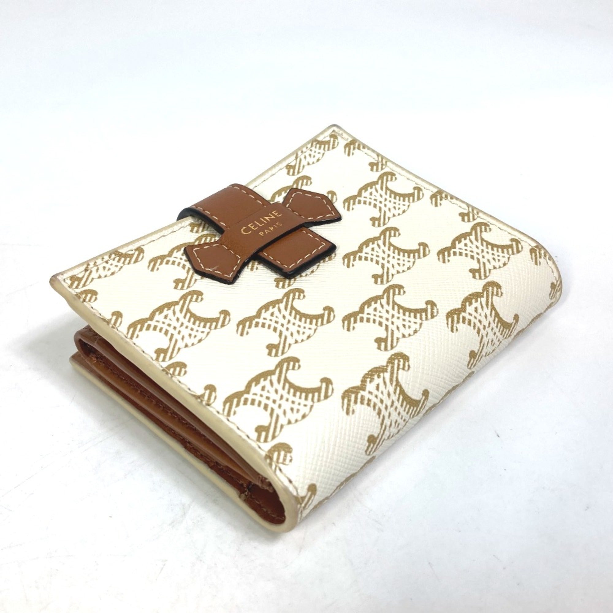 Celine White Other Wallet (Bi-Fold) (Pre-Owned)