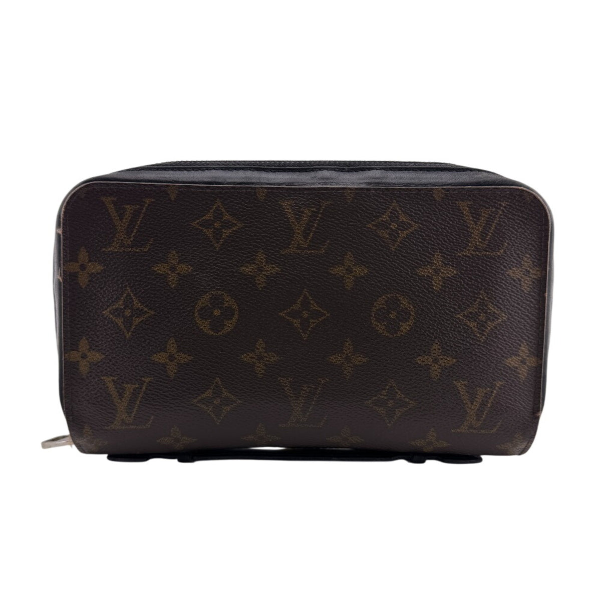 Louis Vuitton Brown Leather Clutch Bag (Pre-Owned)