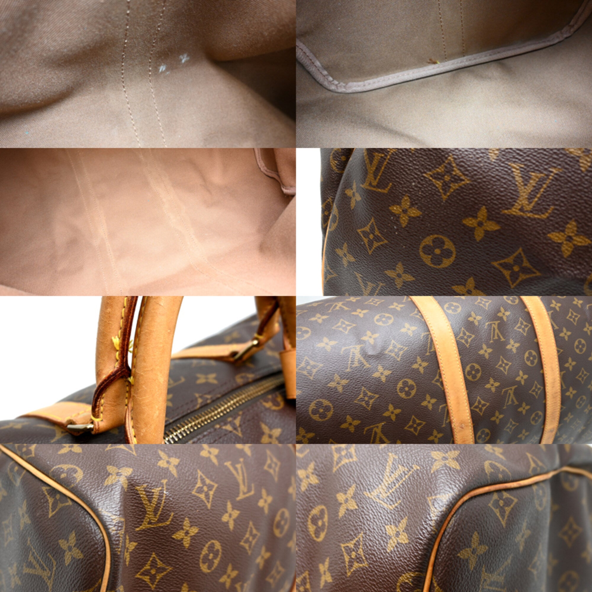 Louis Vuitton Brown Monogram Boston Bag (Pre-Owned)