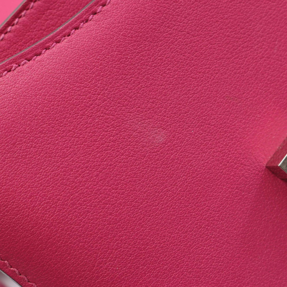 Hermes Pink Rose Purple Swift Leather Shoulder Bag (Pre-Owned)