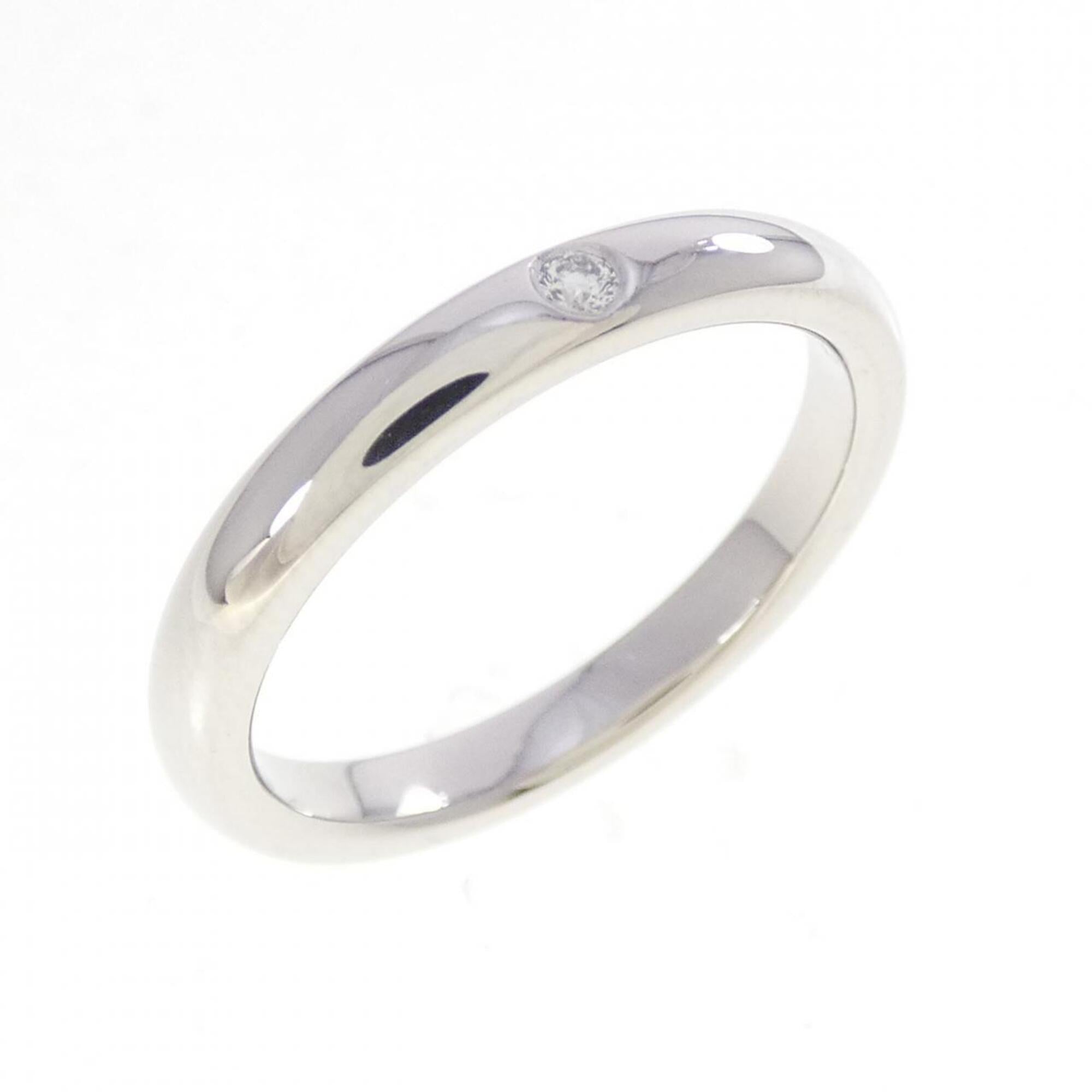 Tiffany Platinum Platinum 950 Band Ring (Pre-Owned)