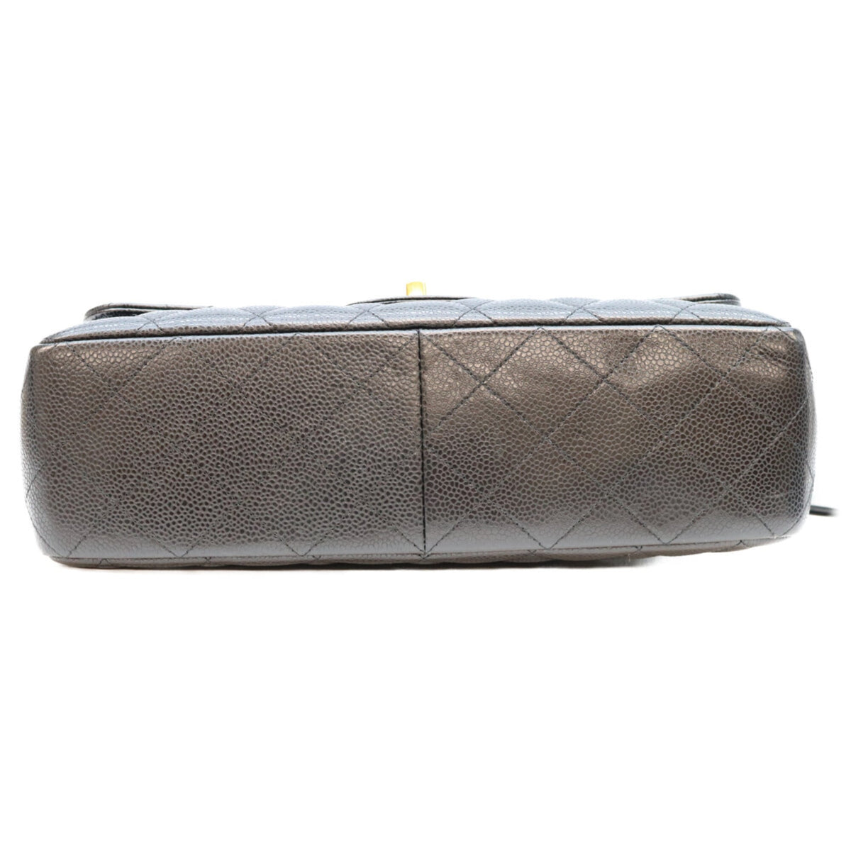 Chanel Black Grained Calfskin Shoulder Bag (Pre-Owned)