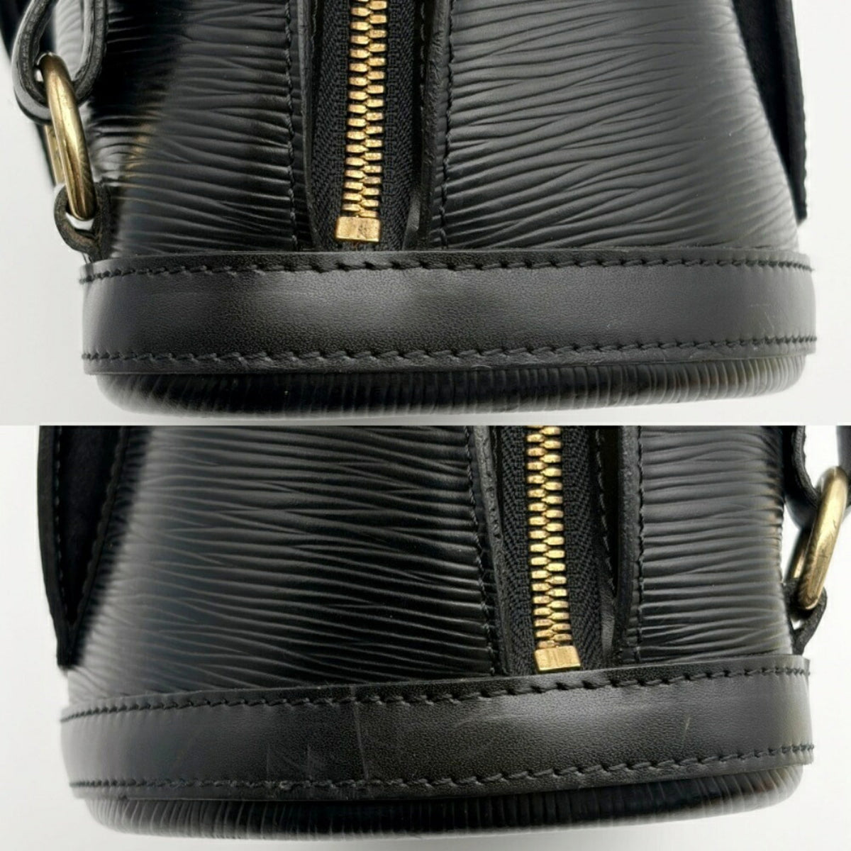 Louis Vuitton Noir Epi Leather Backpack (Pre-Owned)