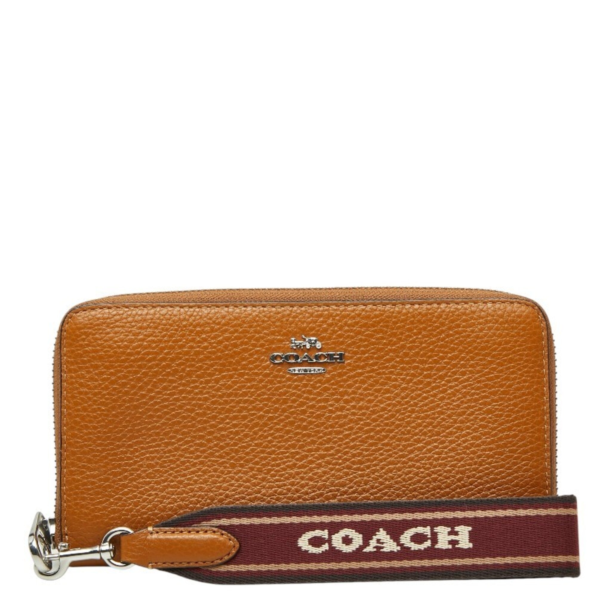 Gucci Brown Leather Long Wallet (Bi-Fold) (Pre-Owned)