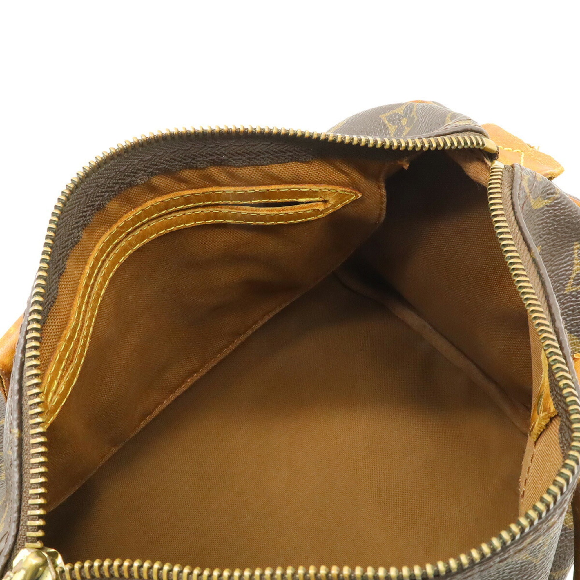 Louis Vuitton Brown Monogram Canvas Pvc Coated Canvas Handbag (Pre-Owned)