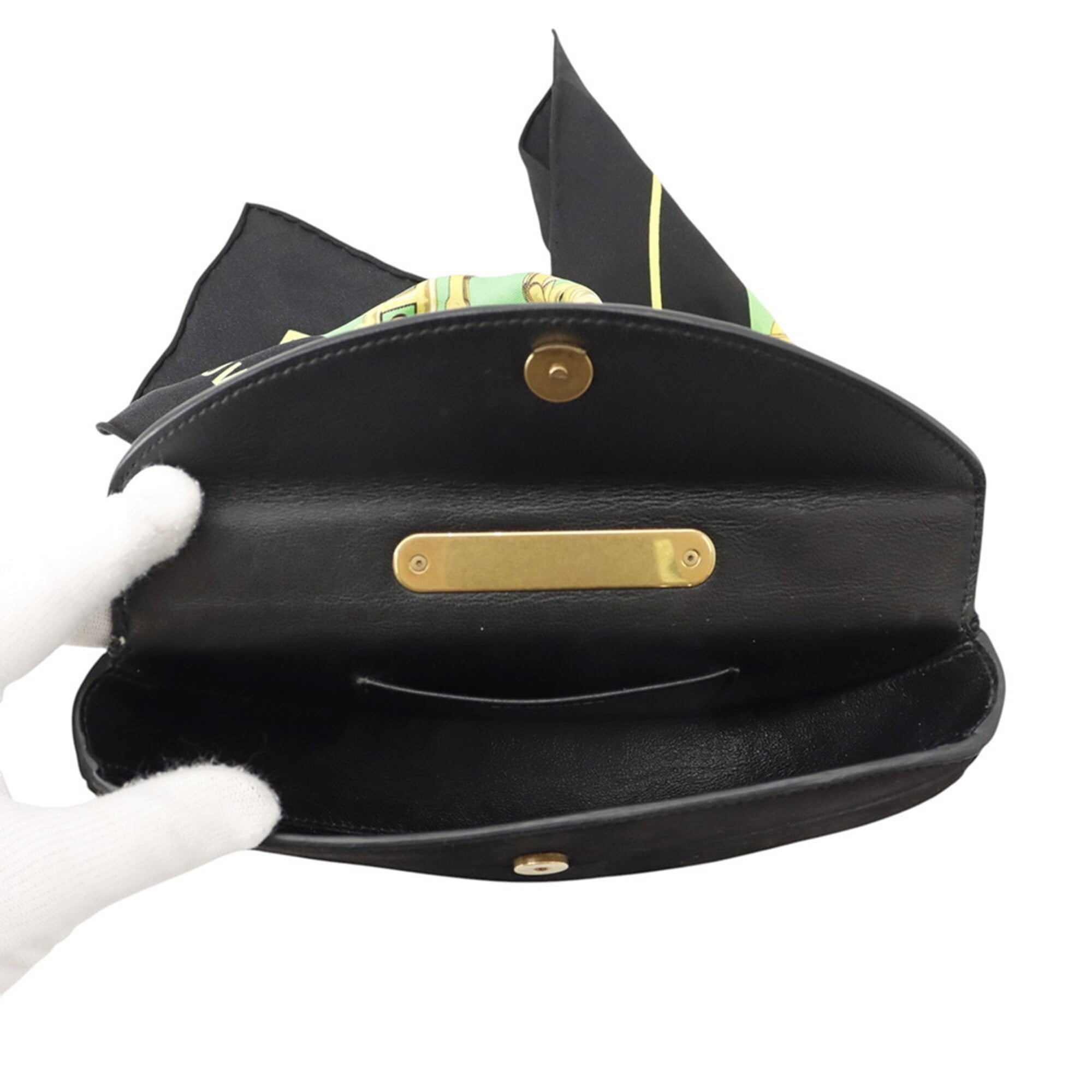 Balenciaga Black Green Suede Handbag (Pre-Owned)