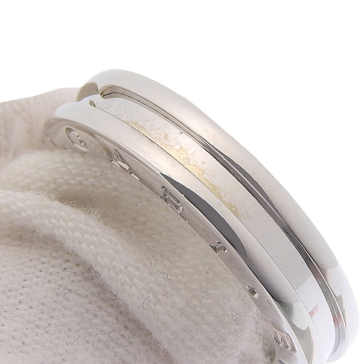 Bvlgari White Gold White Gold (18K) Band Ring (Pre-Owned)