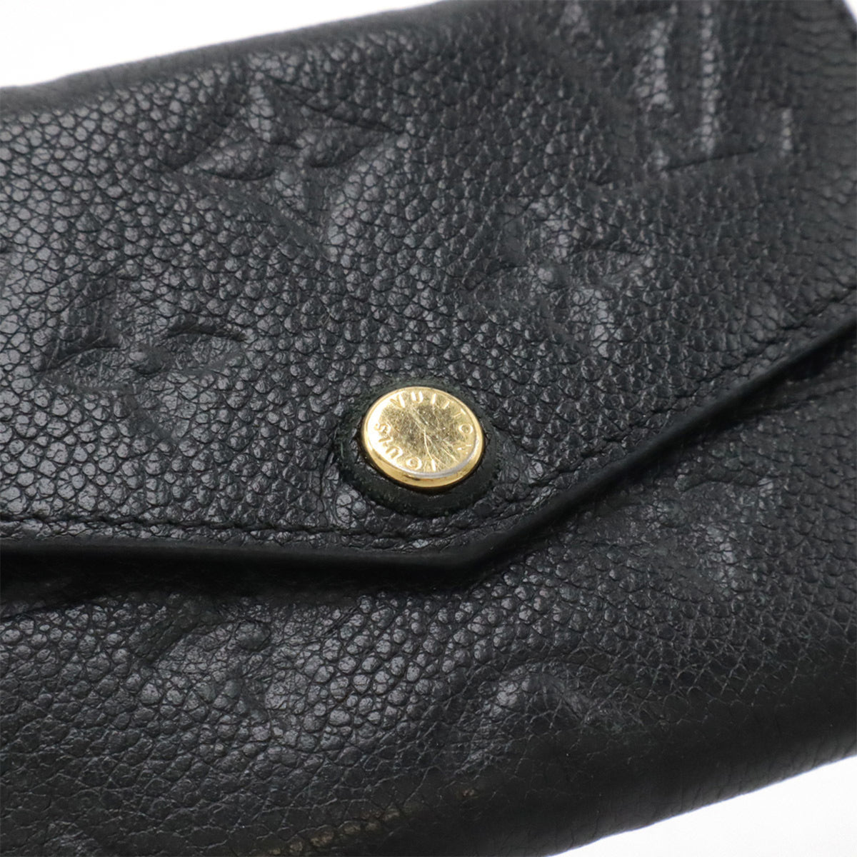 Louis Vuitton Noir Monogram Empreinte Leather Coin Purse/Coin Case (Pre-Owned)