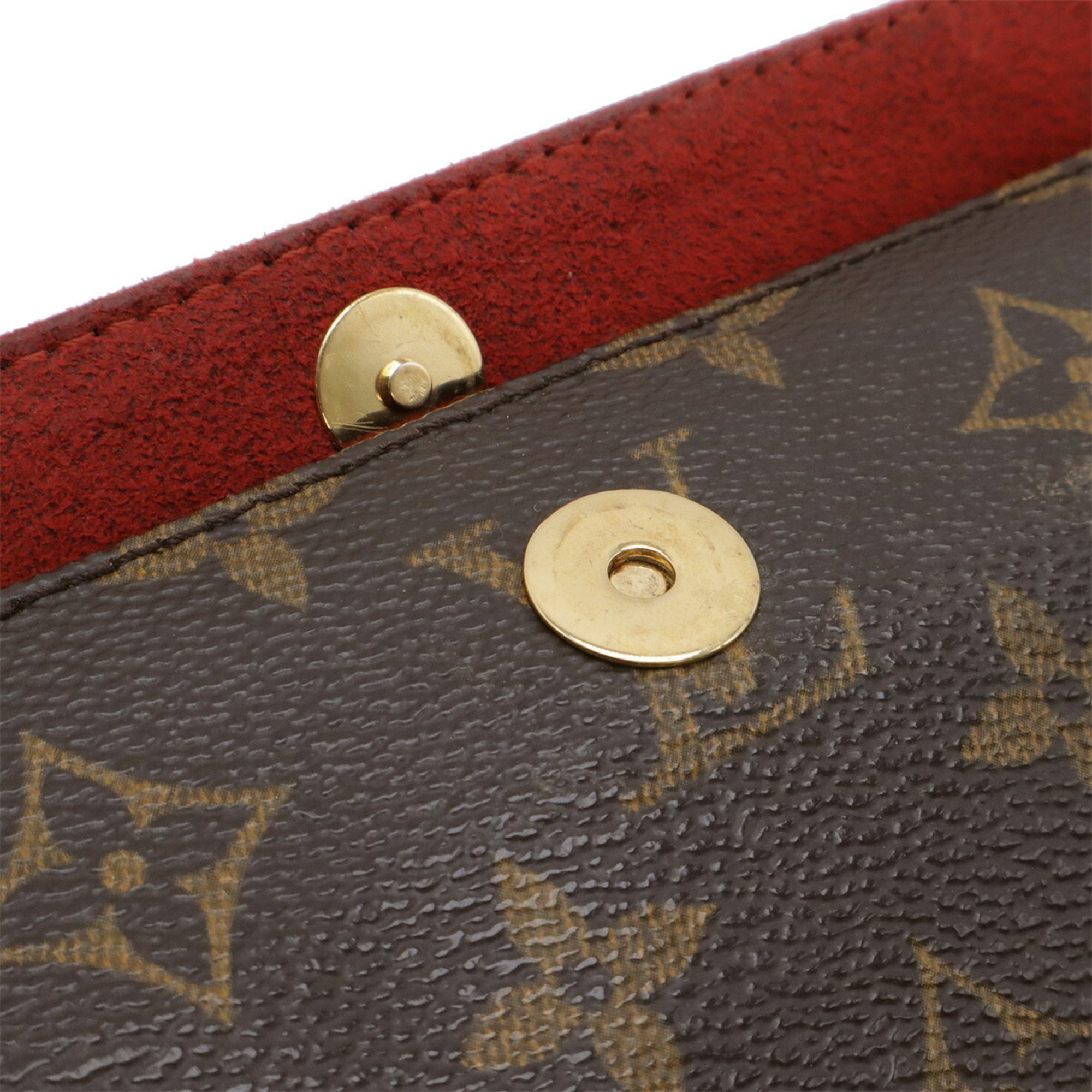 Louis Vuitton Brown Monogram Handbag Shoulder Bag (Pre-Owned)