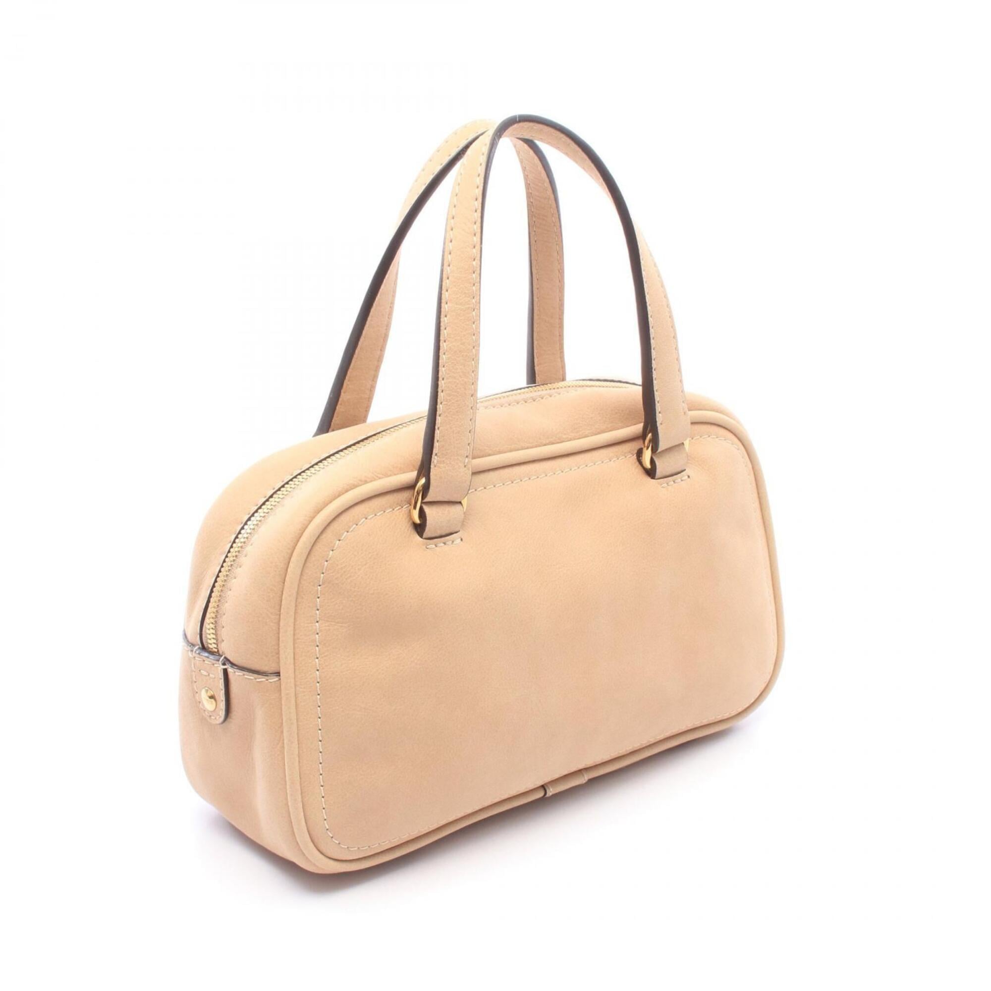 Loewe Beige Leather Handbag (Pre-Owned)