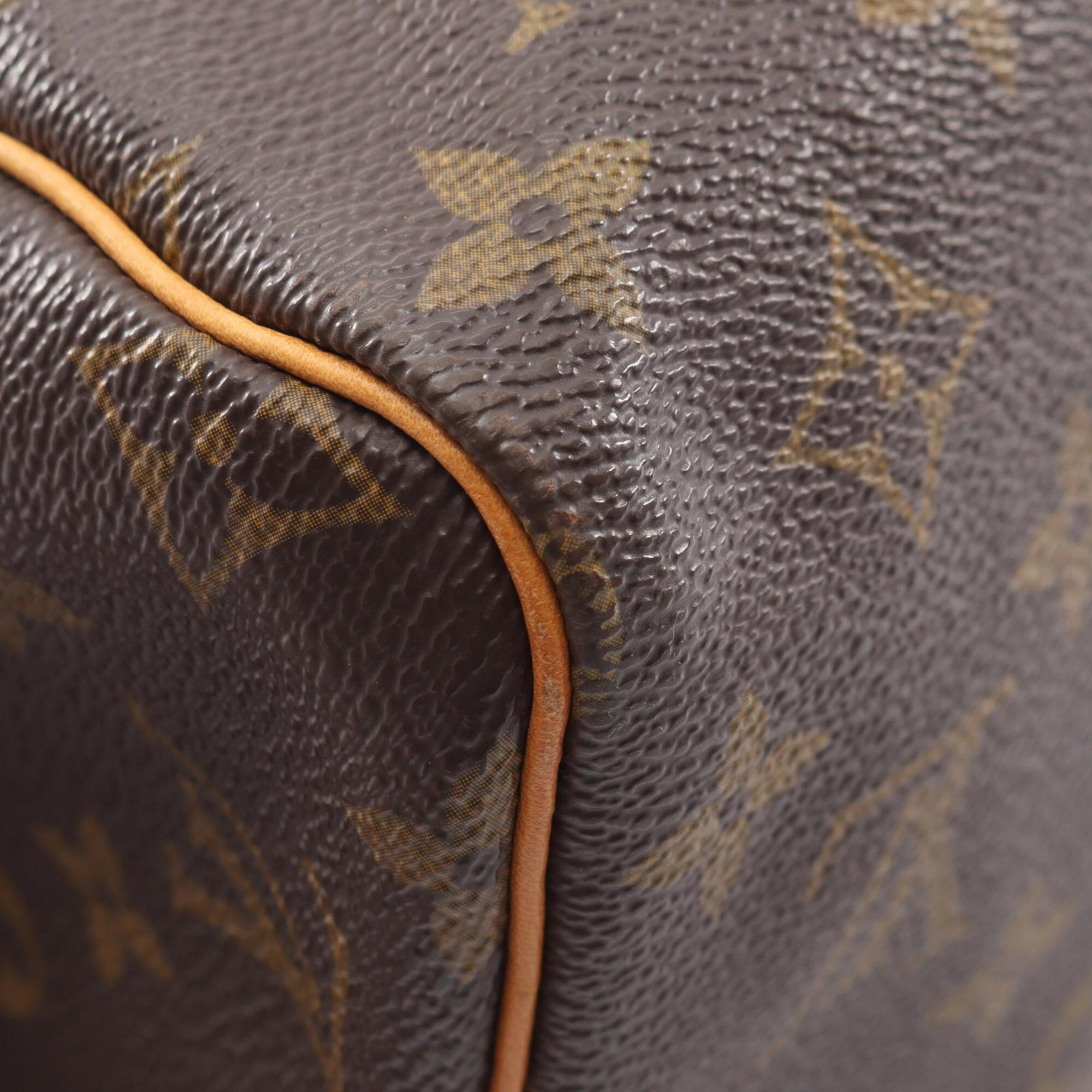 Louis Vuitton Brown Pvc Leather Handbag (Pre-Owned)