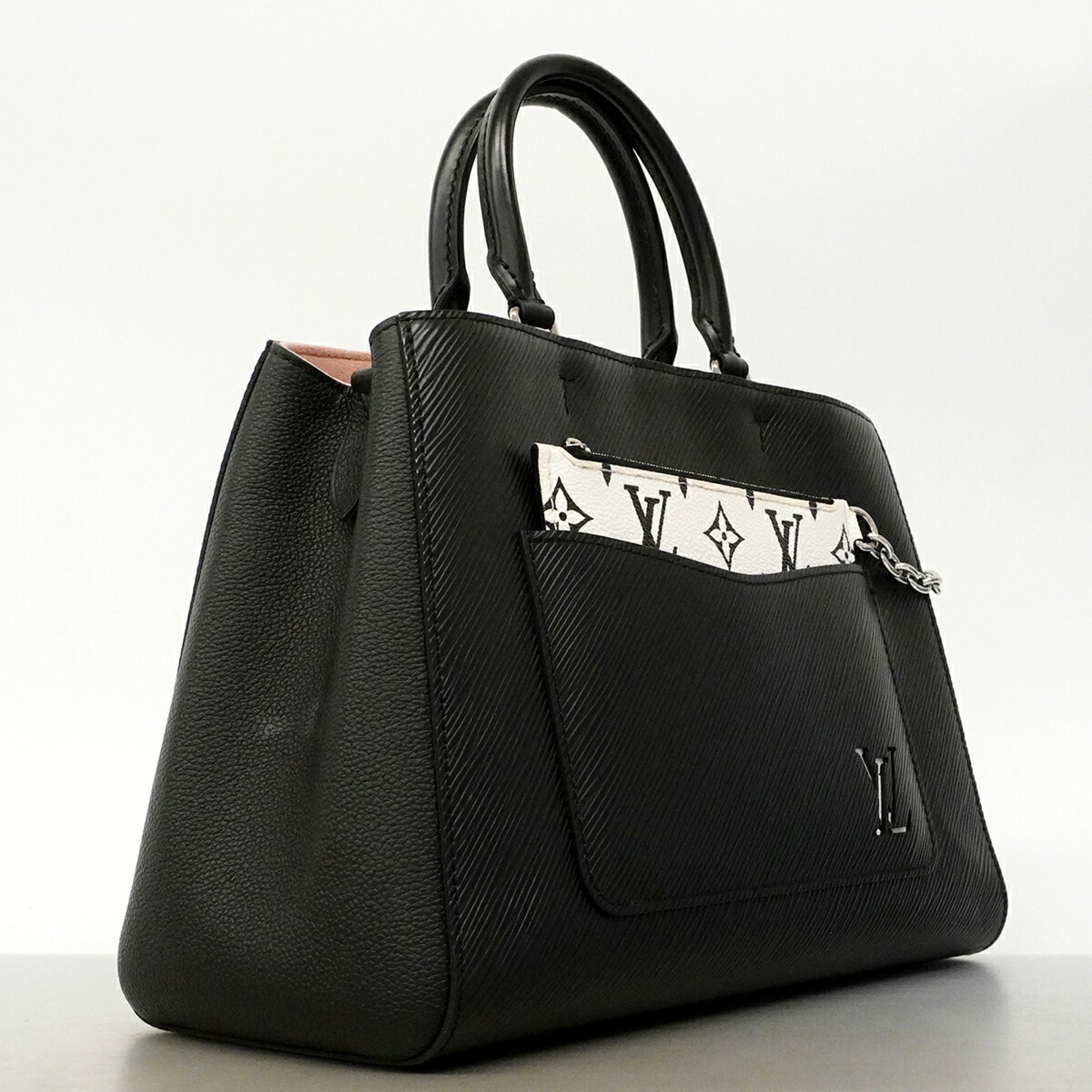 Louis Vuitton Noir Rose Ballerine Handbag (Pre-Owned)
