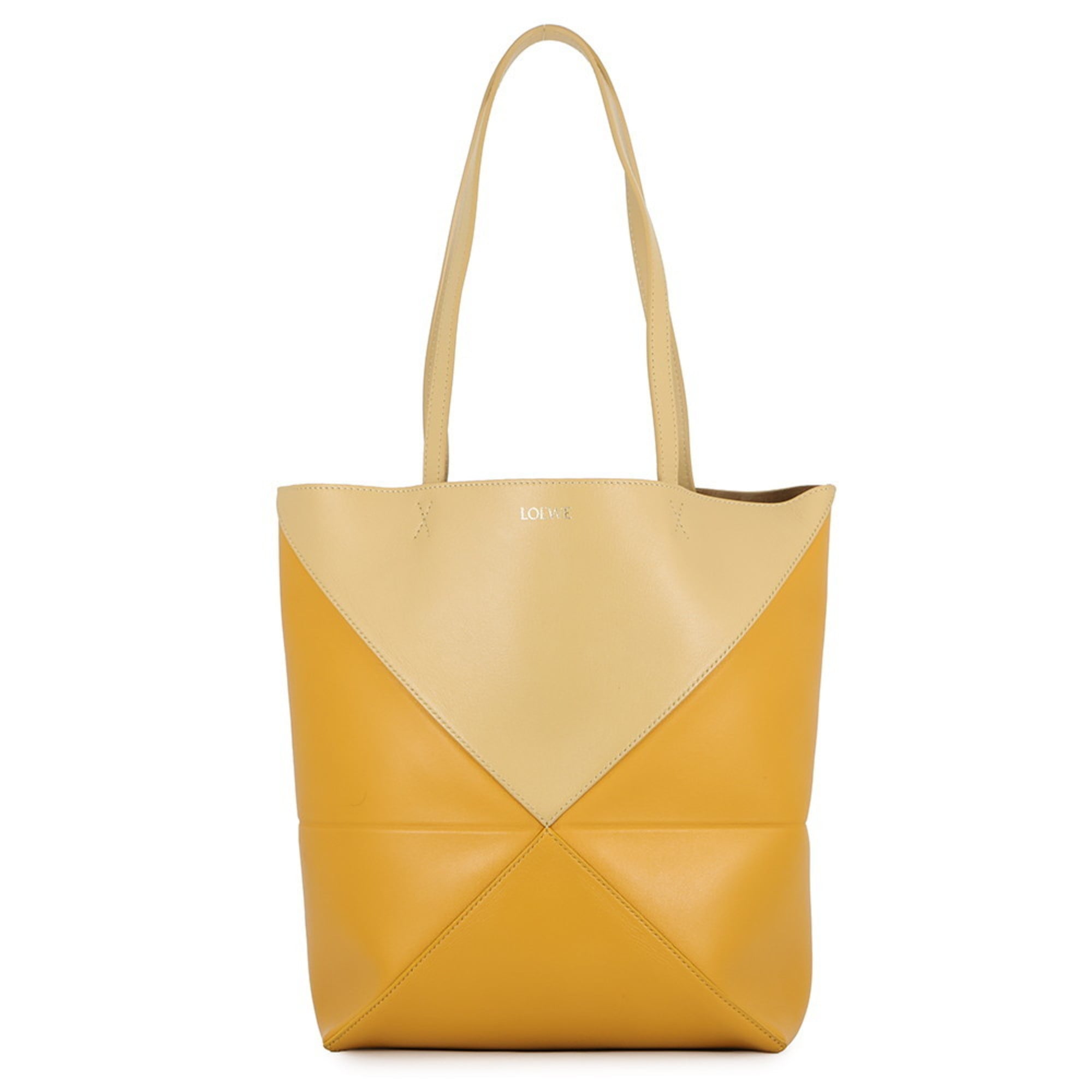 Loewe Leather Handbag Tote Bag (Pre-Owned)