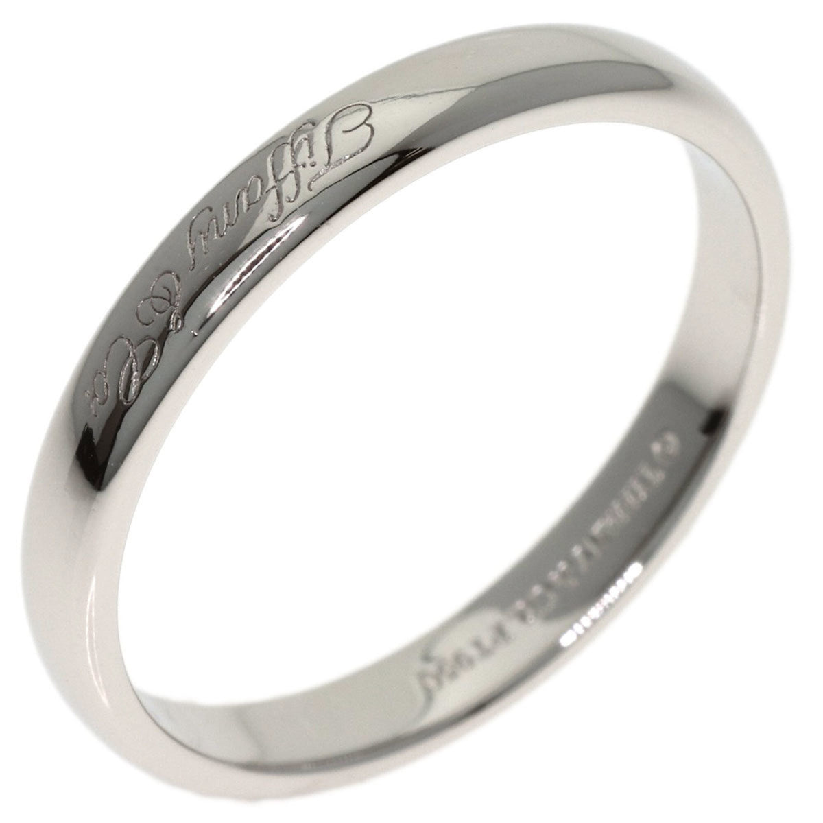 Tiffany Platinum 950 Band Ring (Pre-Owned)