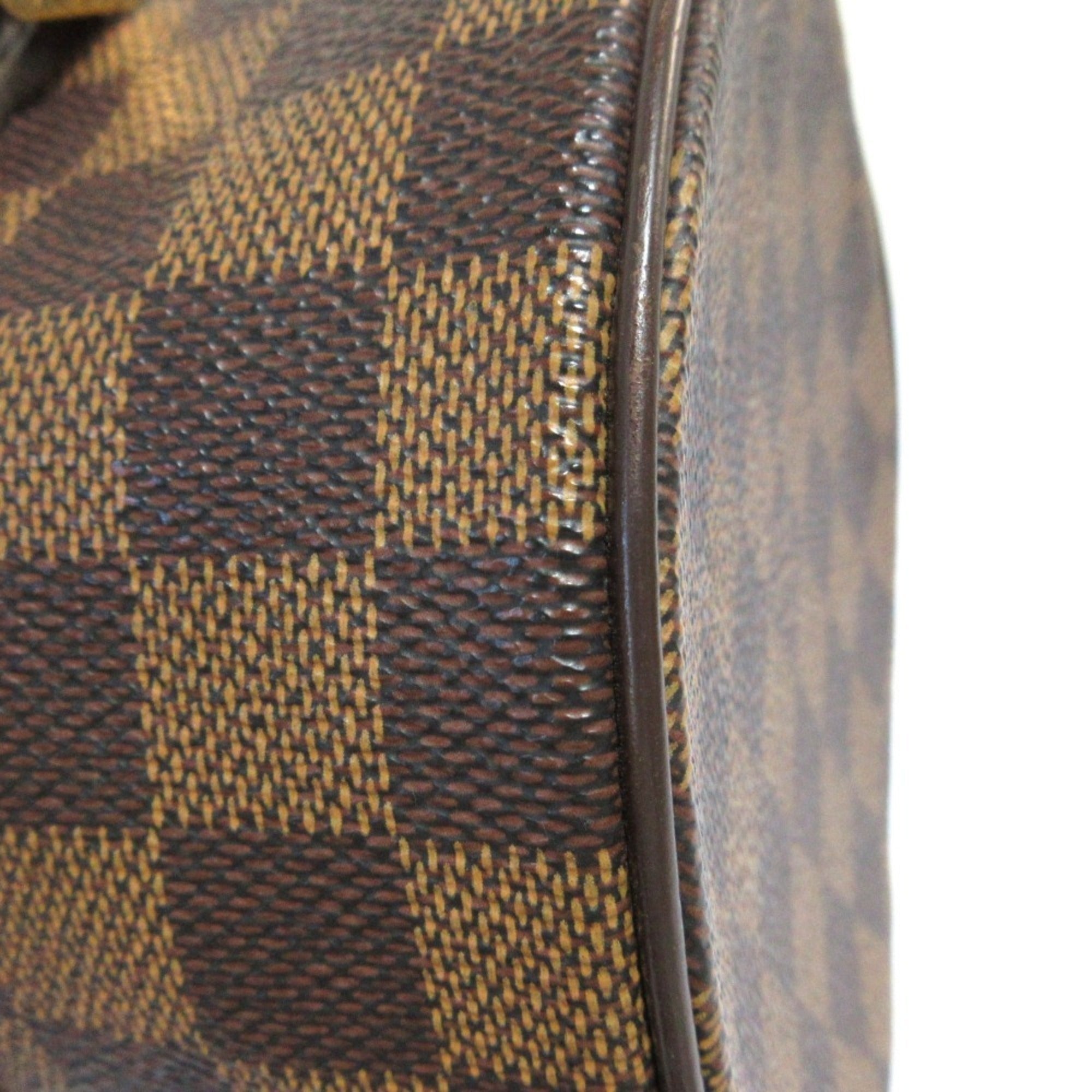 Louis Vuitton Brown Galle Damier Canvas Handbag (Pre-Owned)