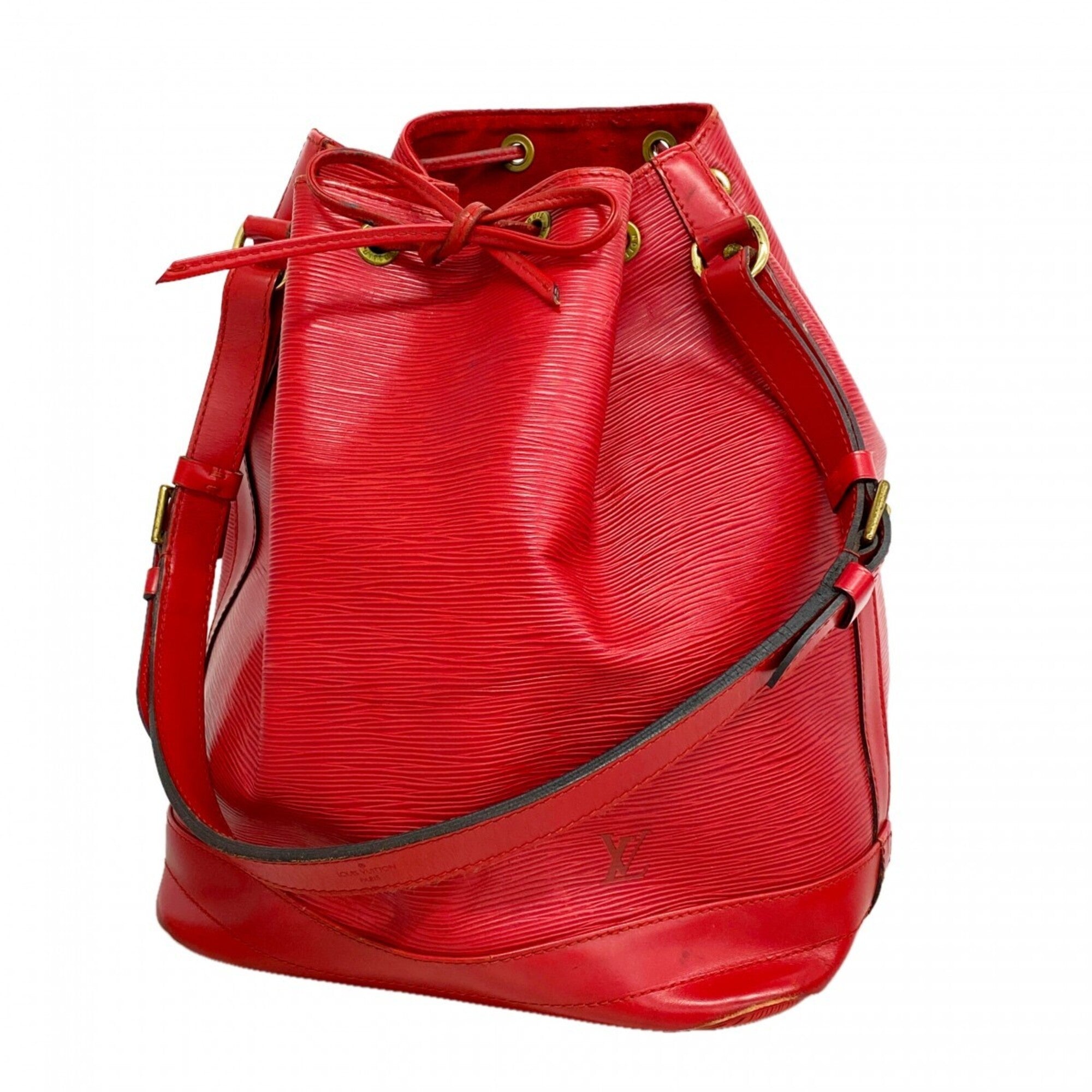 Louis Vuitton Castilian Red Shoulder Bag (Pre-Owned)