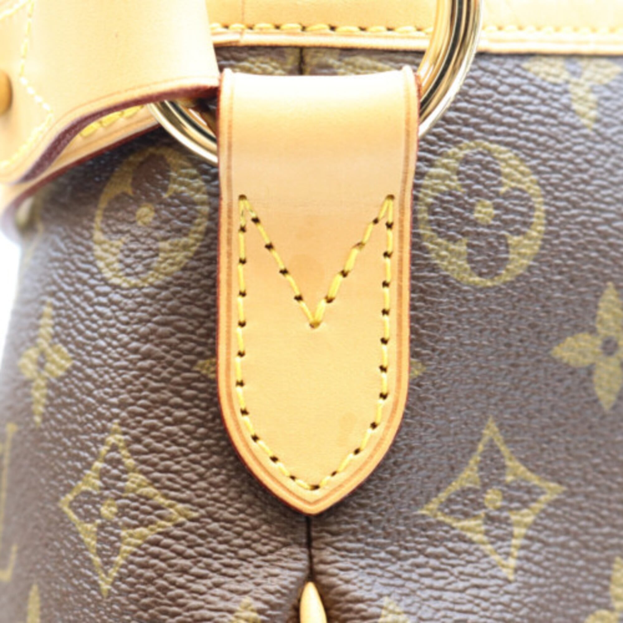 Louis Vuitton Brown Monogram Shoulder Bag (Pre-Owned)