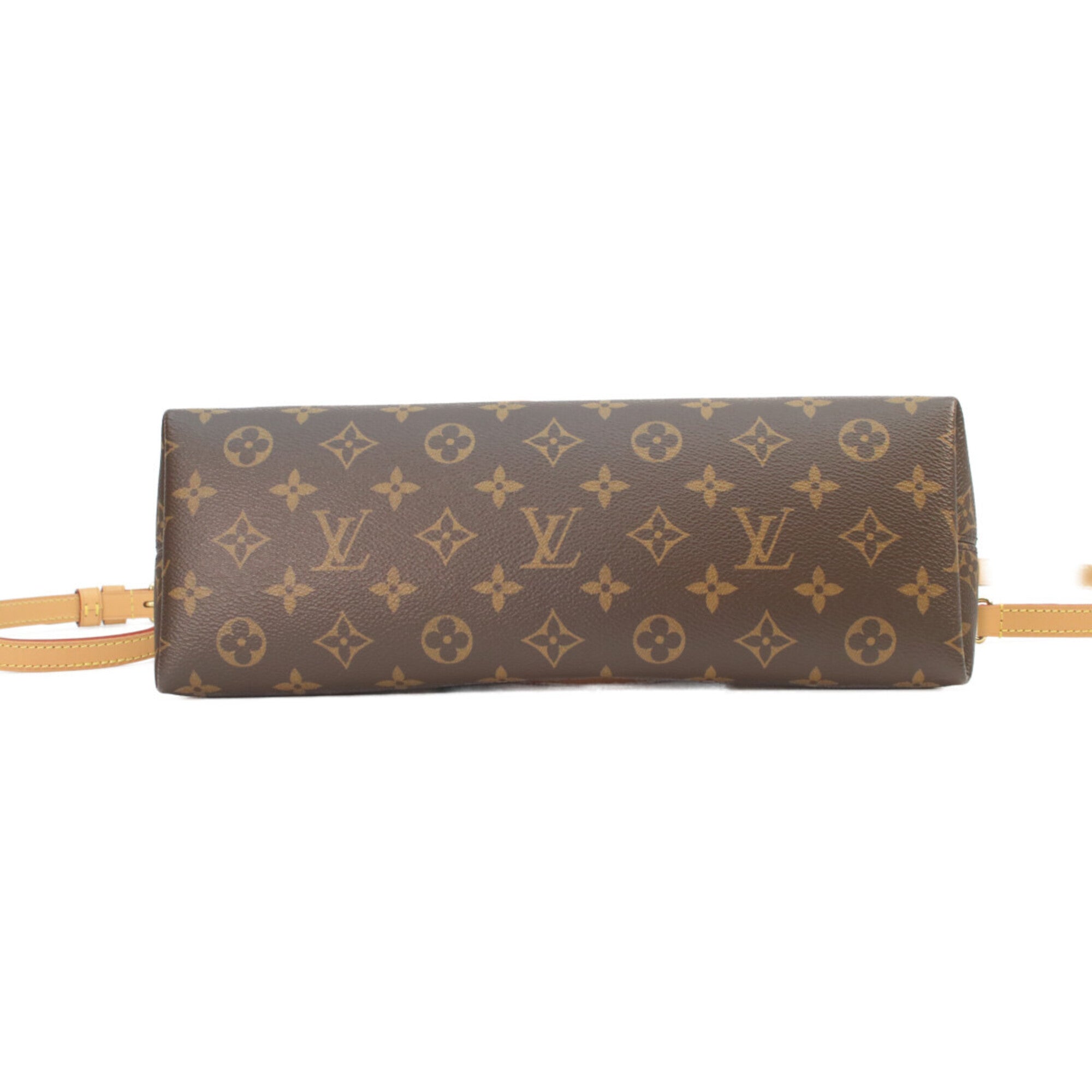 Louis Vuitton Brown Monogram Shoulder Bag (Pre-Owned)