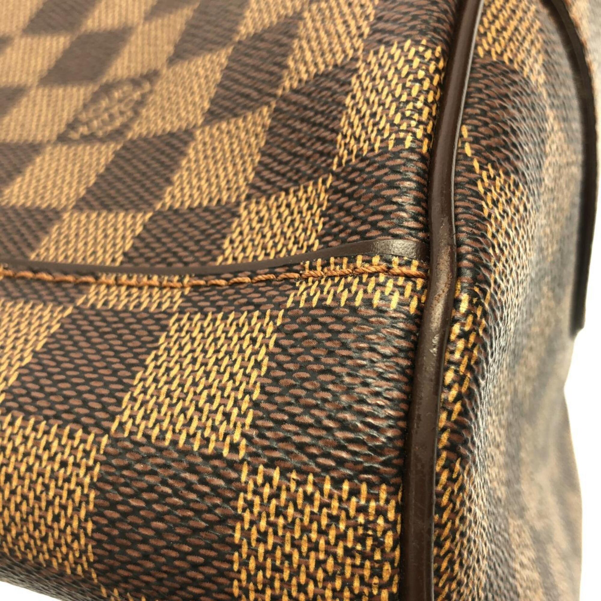 Louis Vuitton Brown Coated Canvas Handbag (Pre-Owned)