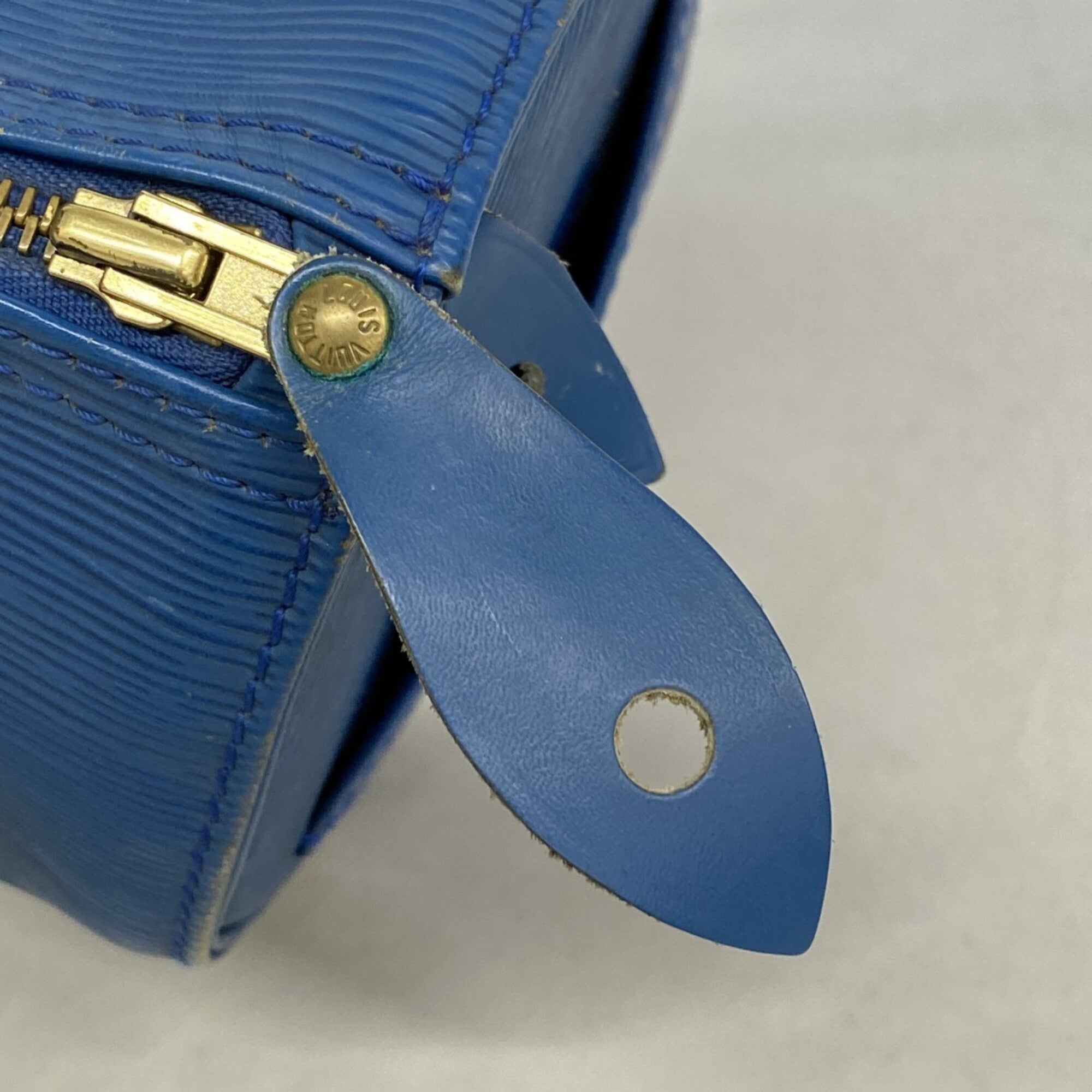 Louis Vuitton Toledo Blue Handbag (Pre-Owned)