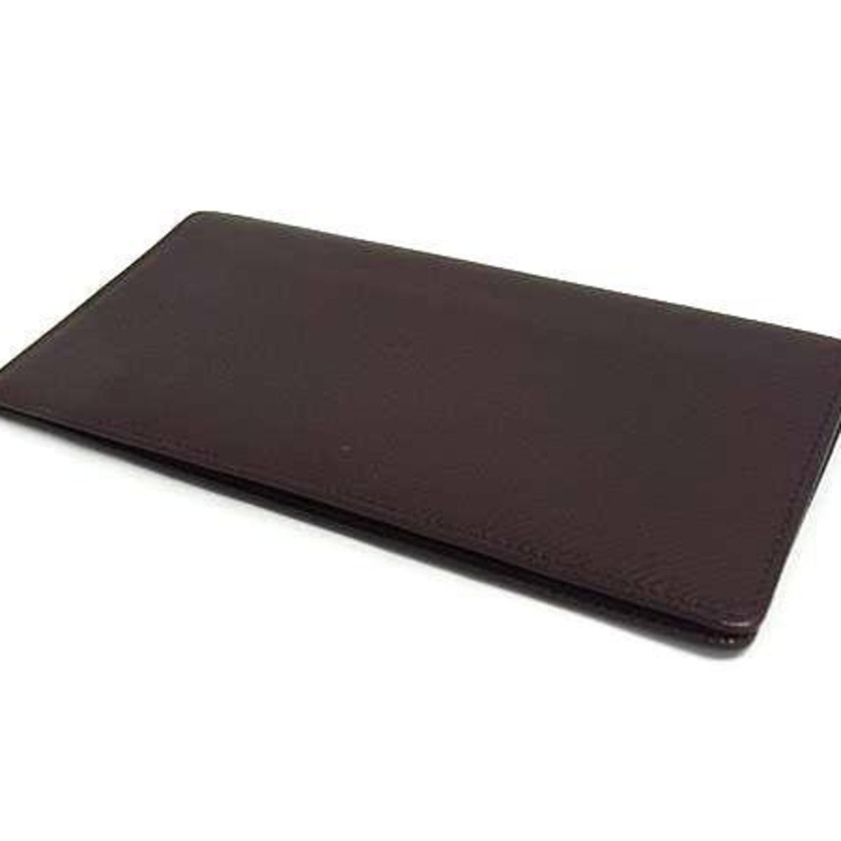 Louis Vuitton Taiga Acajou Leather Long Wallet (Bi-Fold) (Pre-Owned)