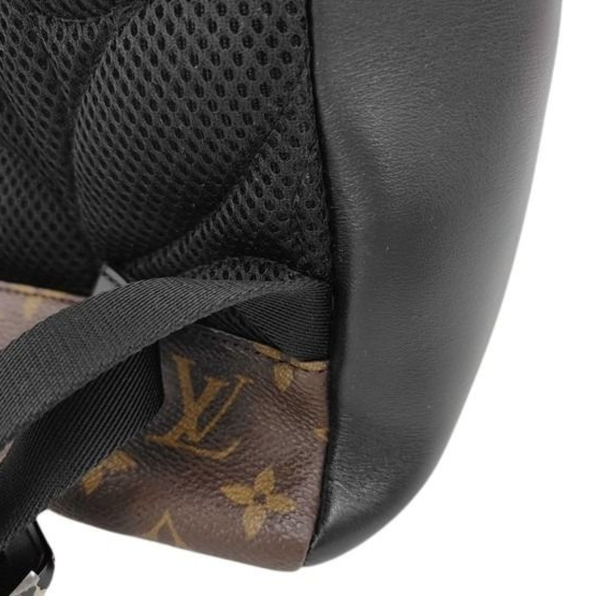 Louis Vuitton Monogram Macassar Black Brown Pvc Leather Backpack (Pre-Owned)