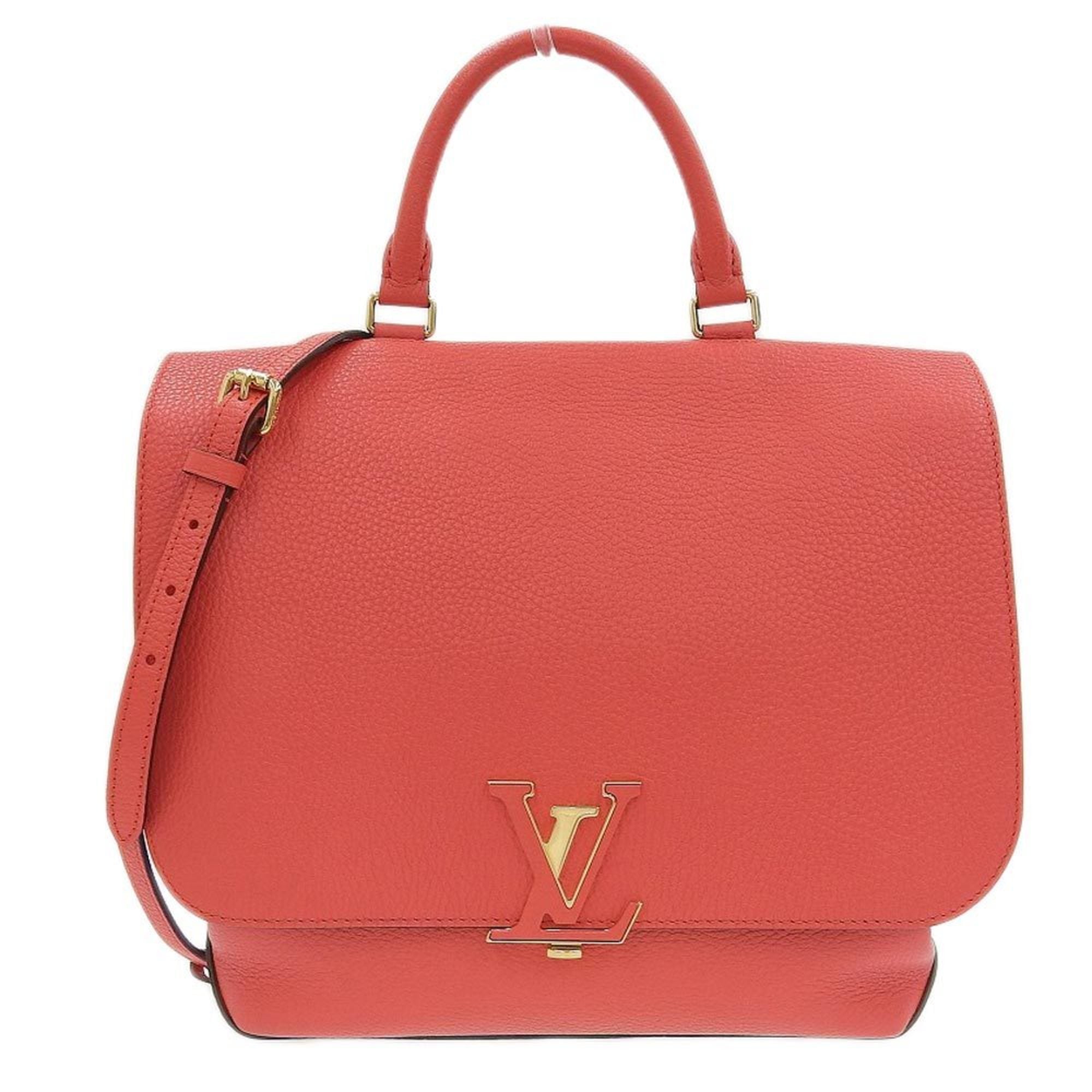 Louis Vuitton Parnassea Pink Leather Handbag (Pre-Owned)