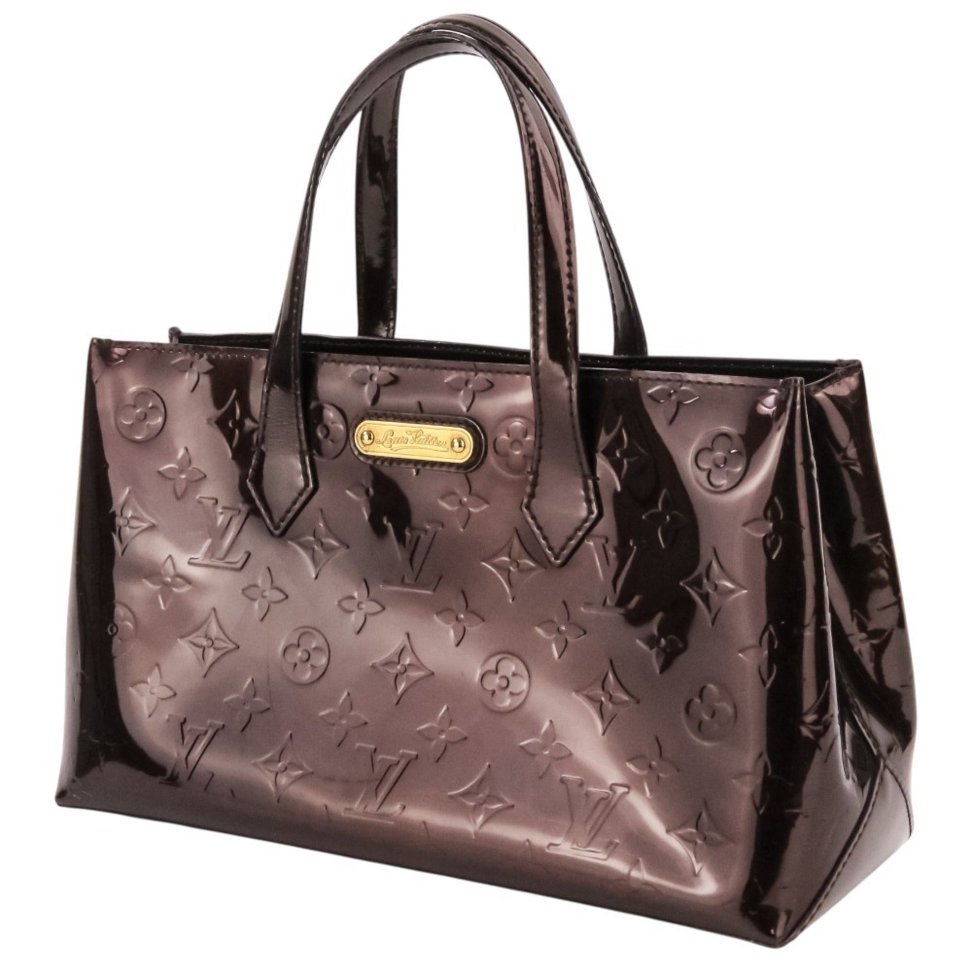 Louis Vuitton Vernis Amarante Monogram Vernis Handbag (Pre-Owned)