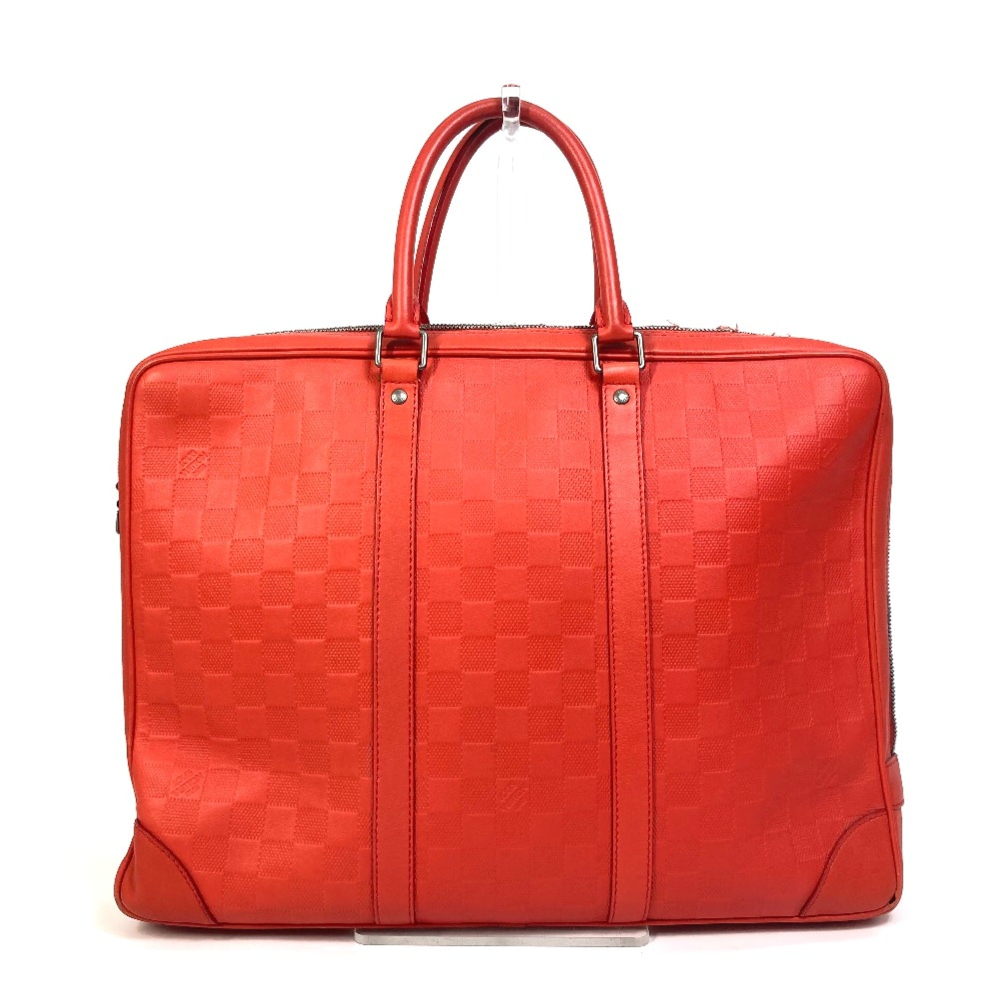 Louis Vuitton Orange Other Briefcase (Pre-Owned)