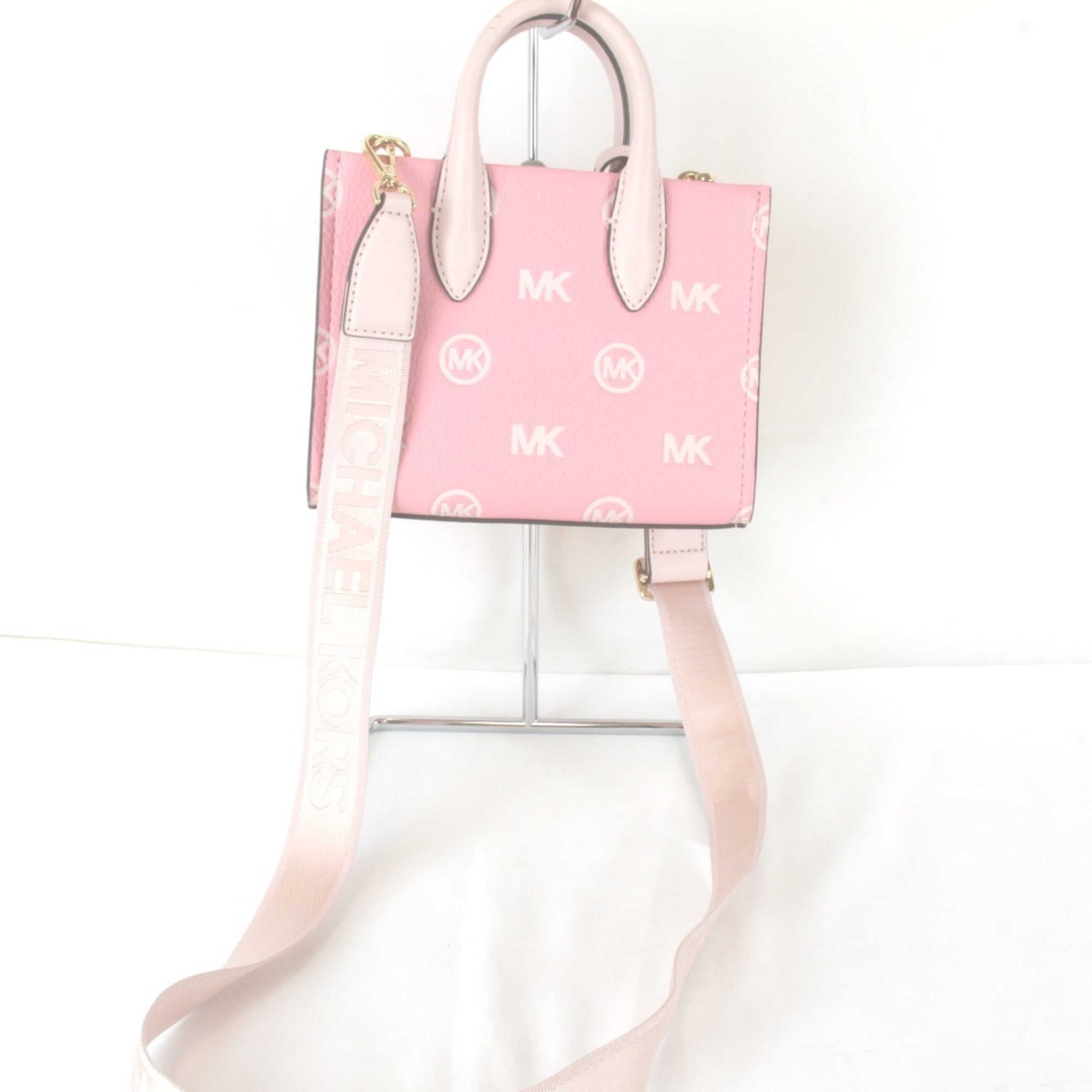 Michael Kors Pink Leather Shoulder Bag (Pre-Owned)