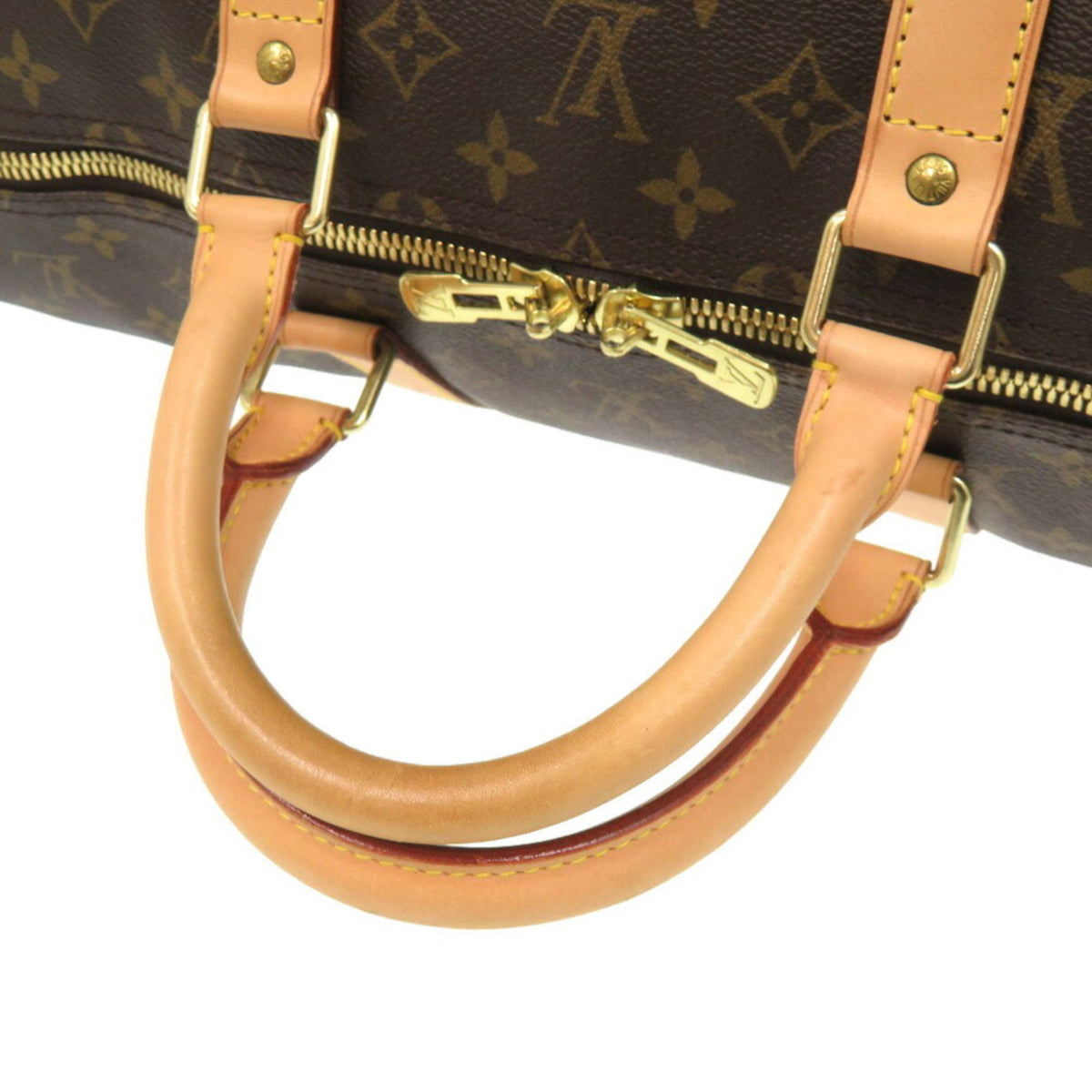 Louis Vuitton Brown Monogram Boston Bag (Pre-Owned)