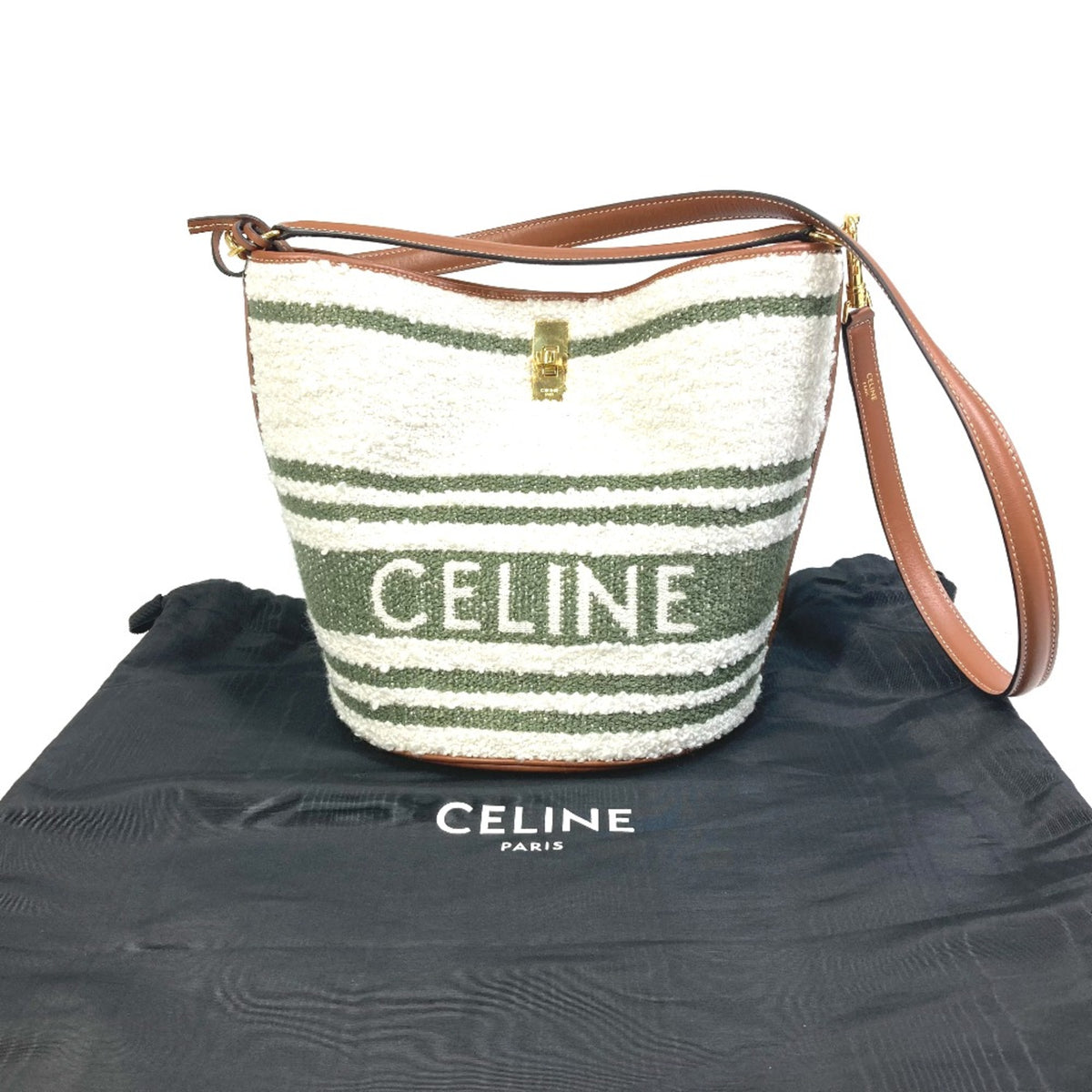 Celine White Leather Handbag (Pre-Owned)