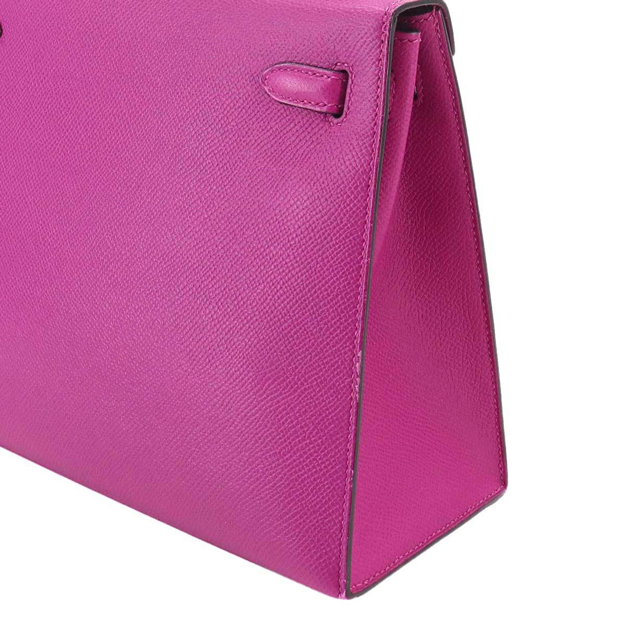 Hermes Kelly Rose Purple Epsom Leather Handbag (Pre-Owned)
