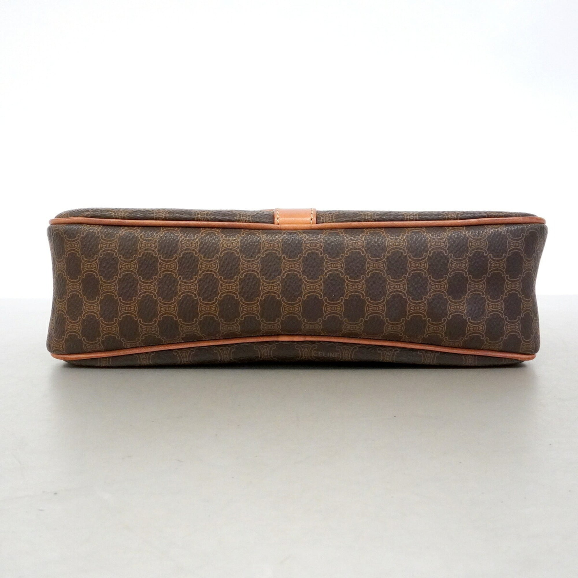 Celine Brown Pvc Shoulder Bag (Pre-Owned)