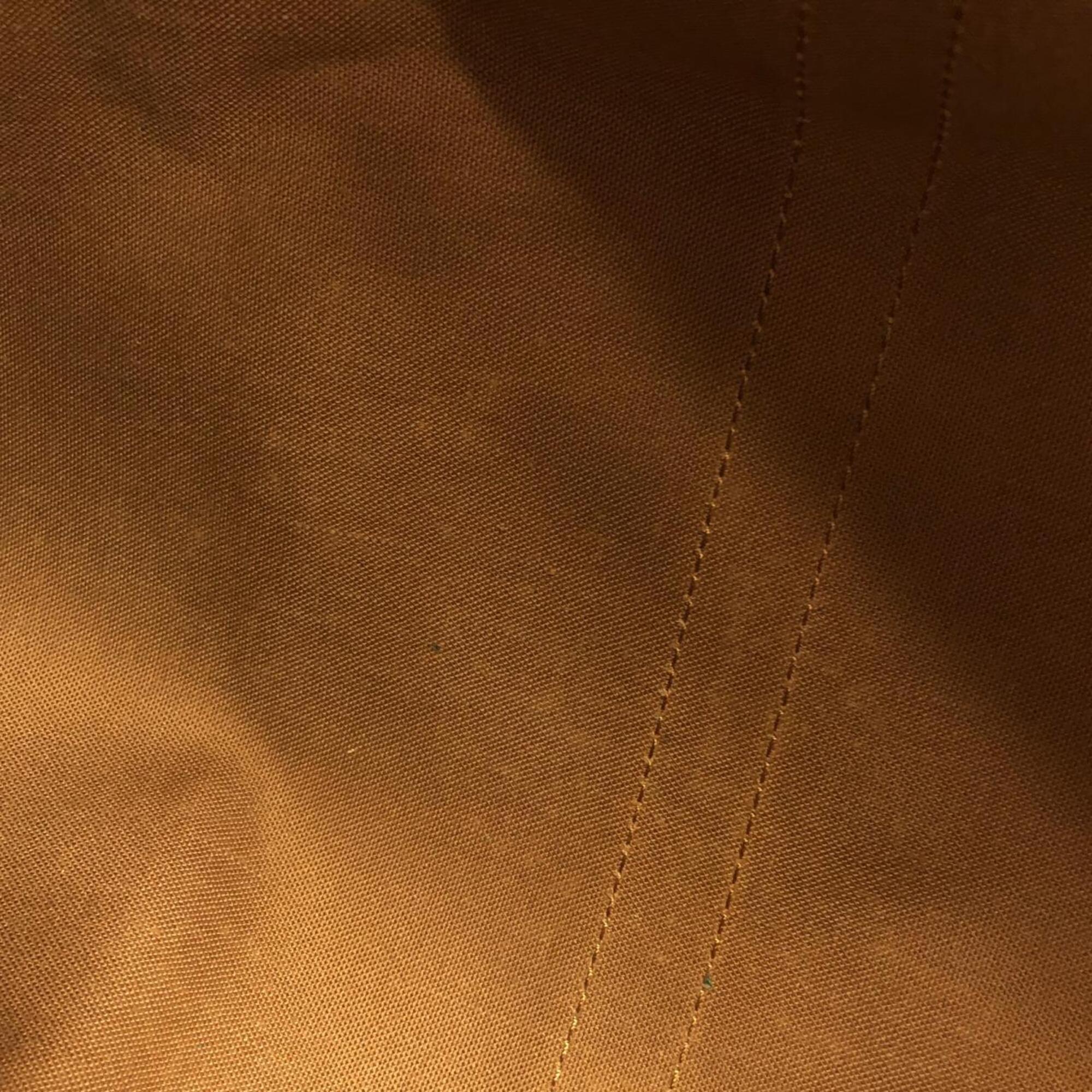 Louis Vuitton Brown Coated Canvas Boston Bag (Pre-Owned)
