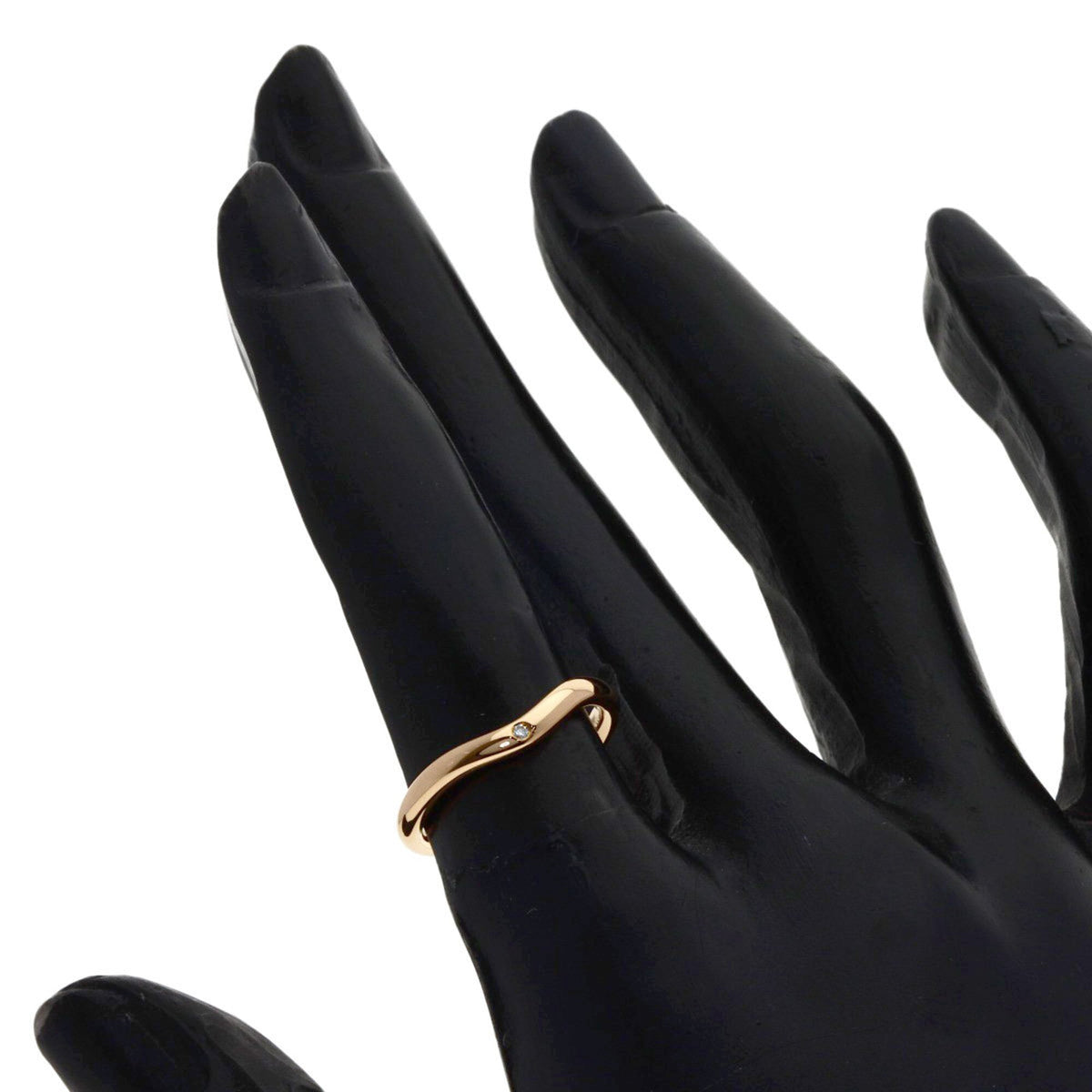 Tiffany Pink Gold (18K) Band Ring (Pre-Owned)