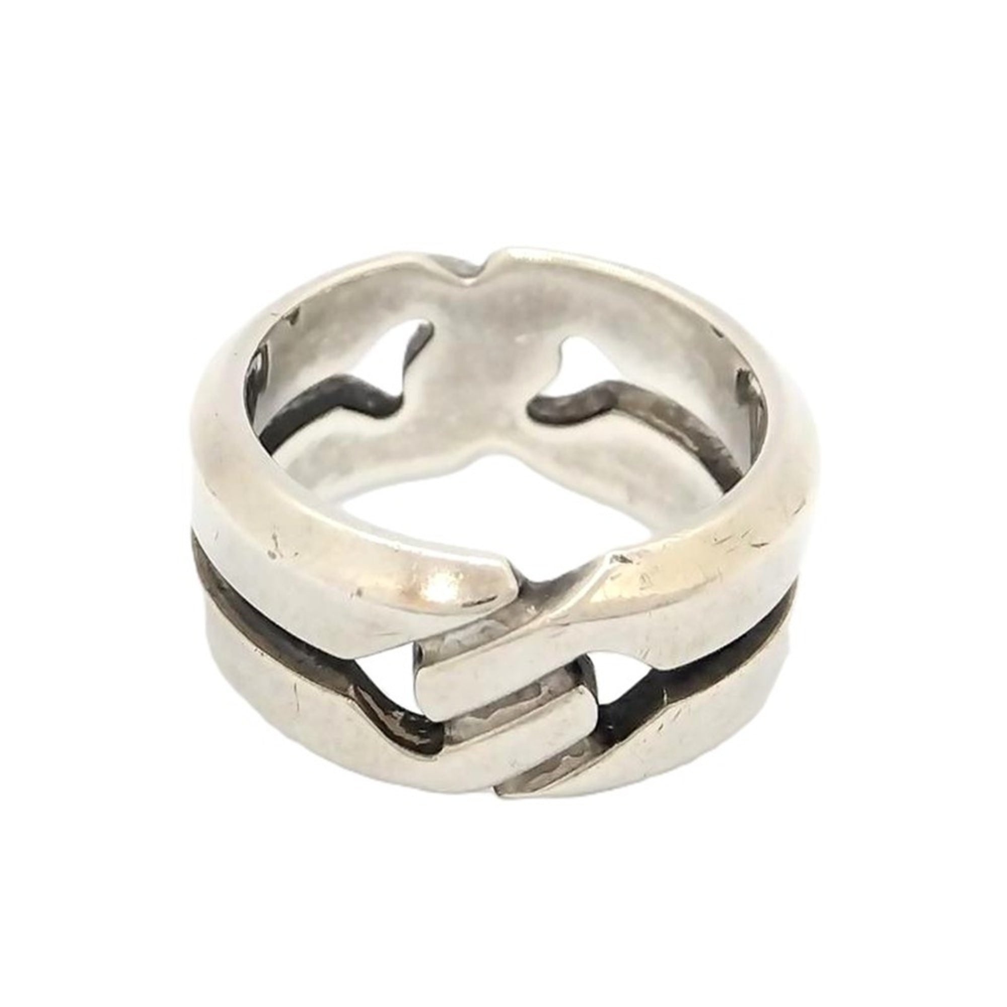 Gucci Silver Silver 925 Band Ring (Pre-Owned)