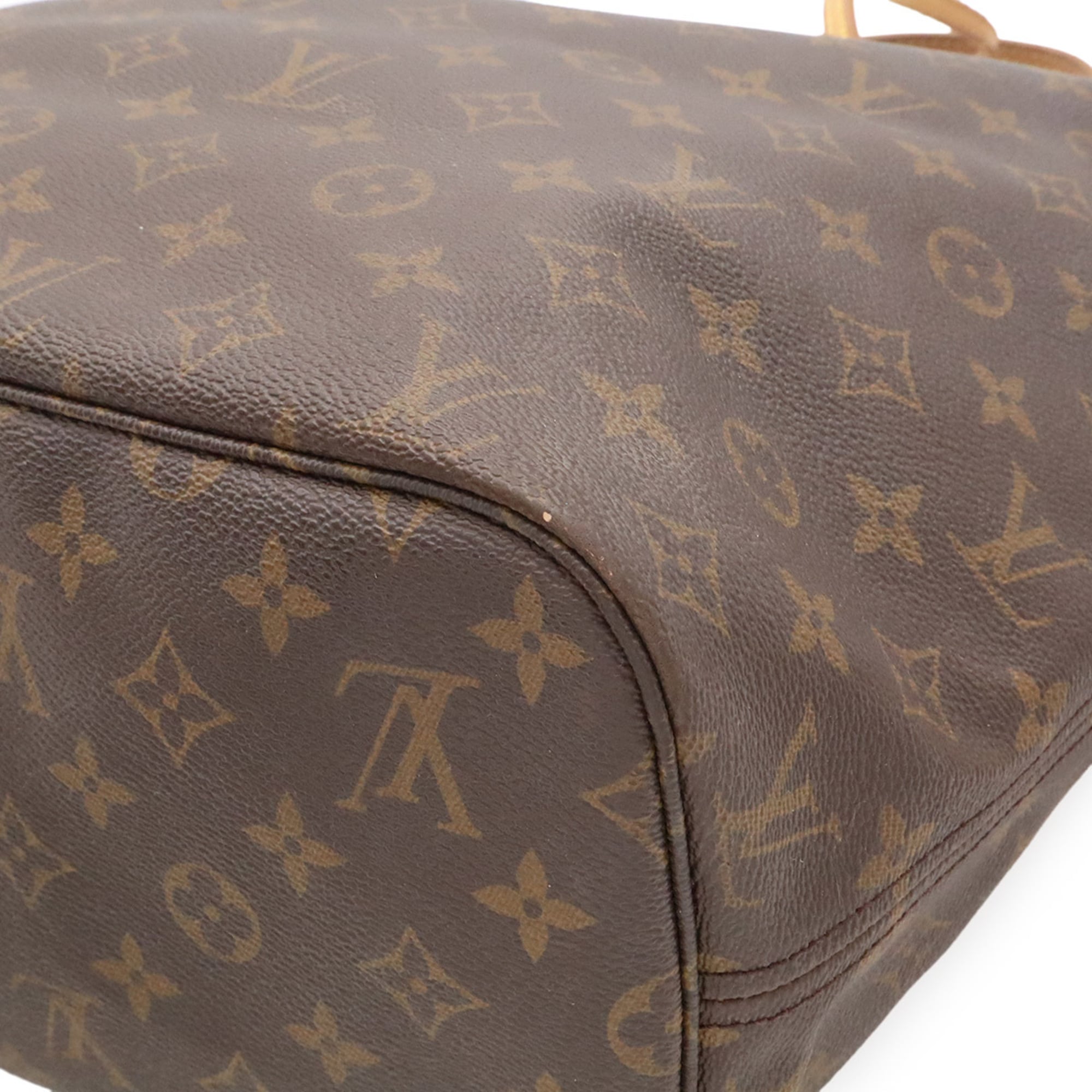 Louis Vuitton Brown Monogram Canvas Pvc Coated Canvas Shoulder Bag Tote Bag (Pre-Owned)