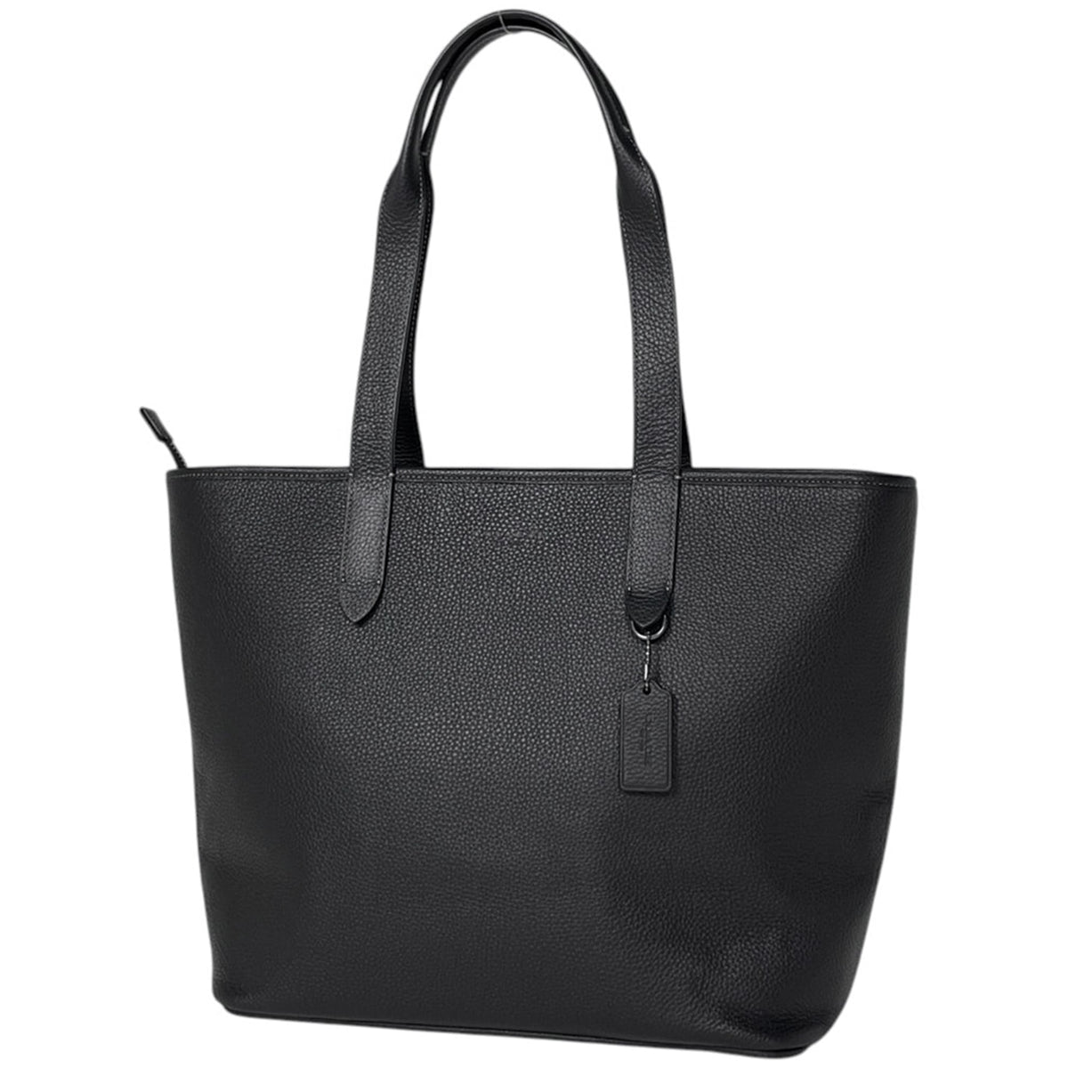 Coach Black Leather Tote Bag (Pre-Owned)