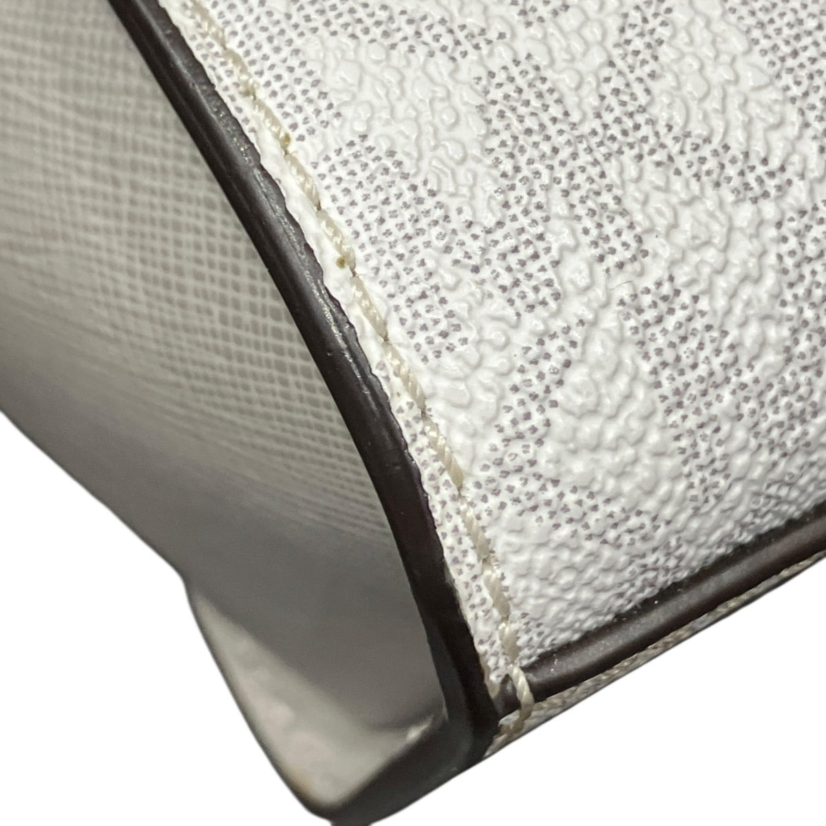 Michael Kors White Leather Shoulder Bag (Pre-Owned)