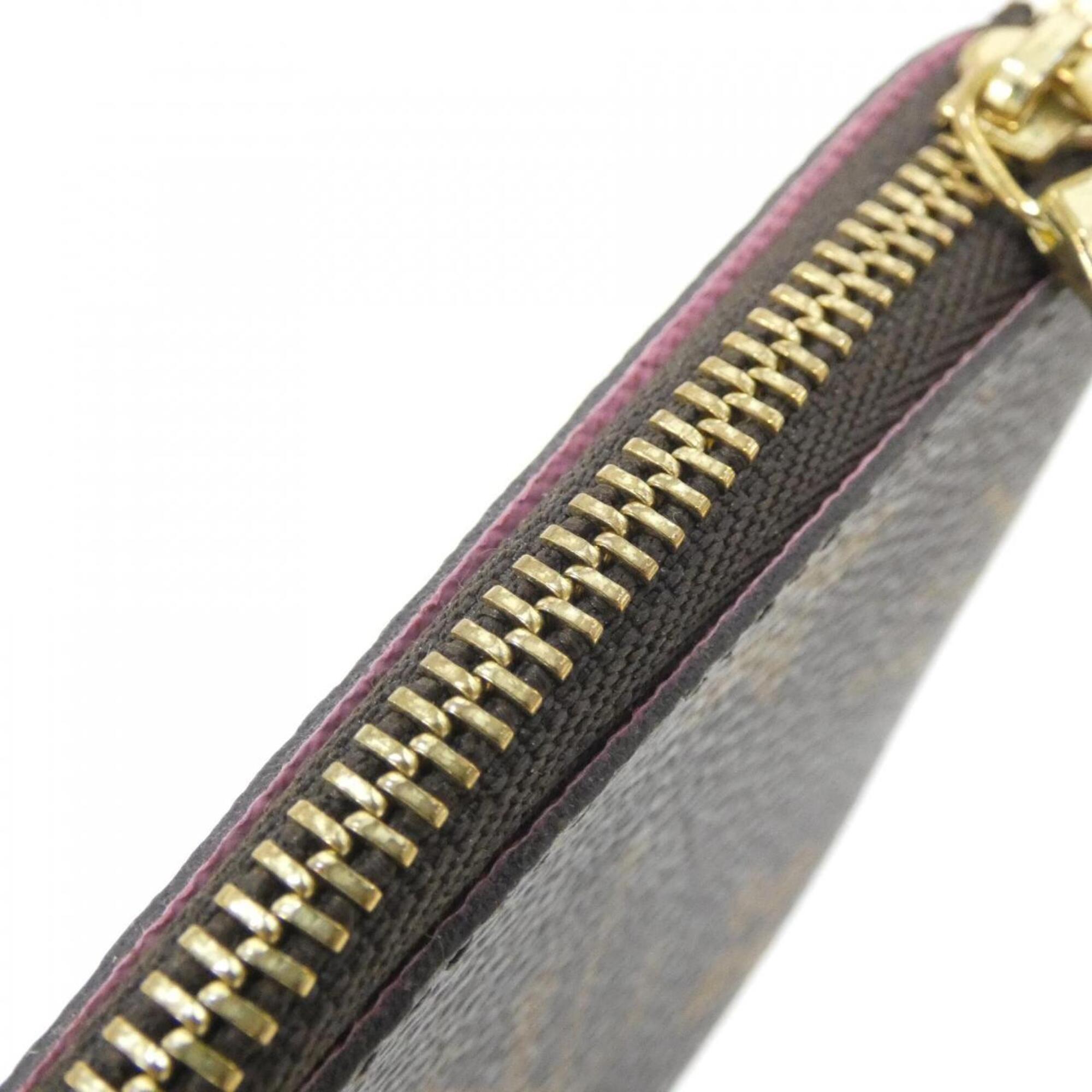 Louis Vuitton Monogram Marron Coated Canvas Coin Purse/Coin Case (Pre-Owned)
