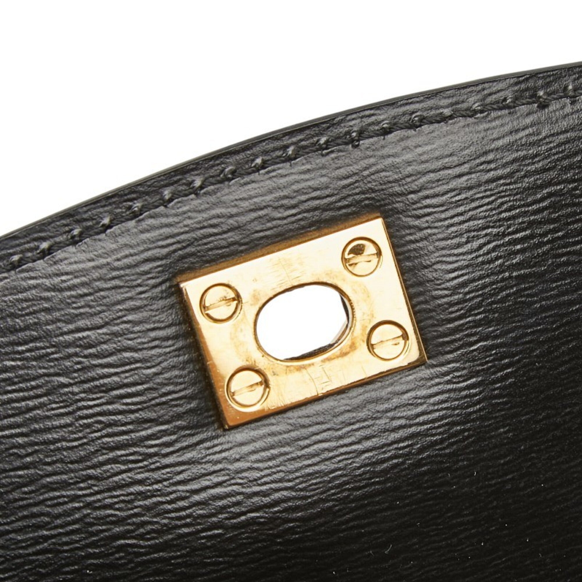 Louis Vuitton Black Noir Leather Handbag (Pre-Owned)
