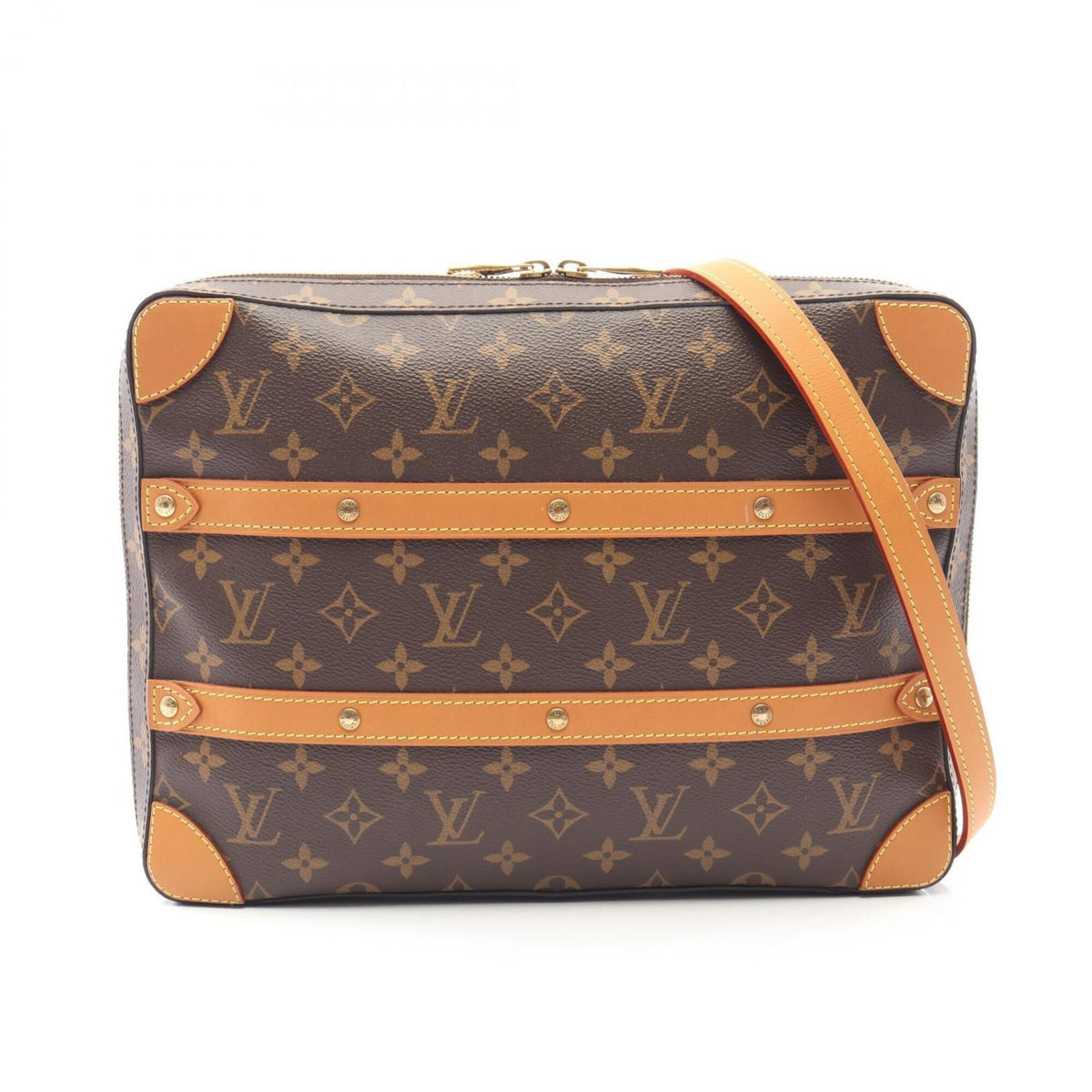 Louis Vuitton Brown Monogram Monogram Handbag Shoulder Bag (Pre-Owned)