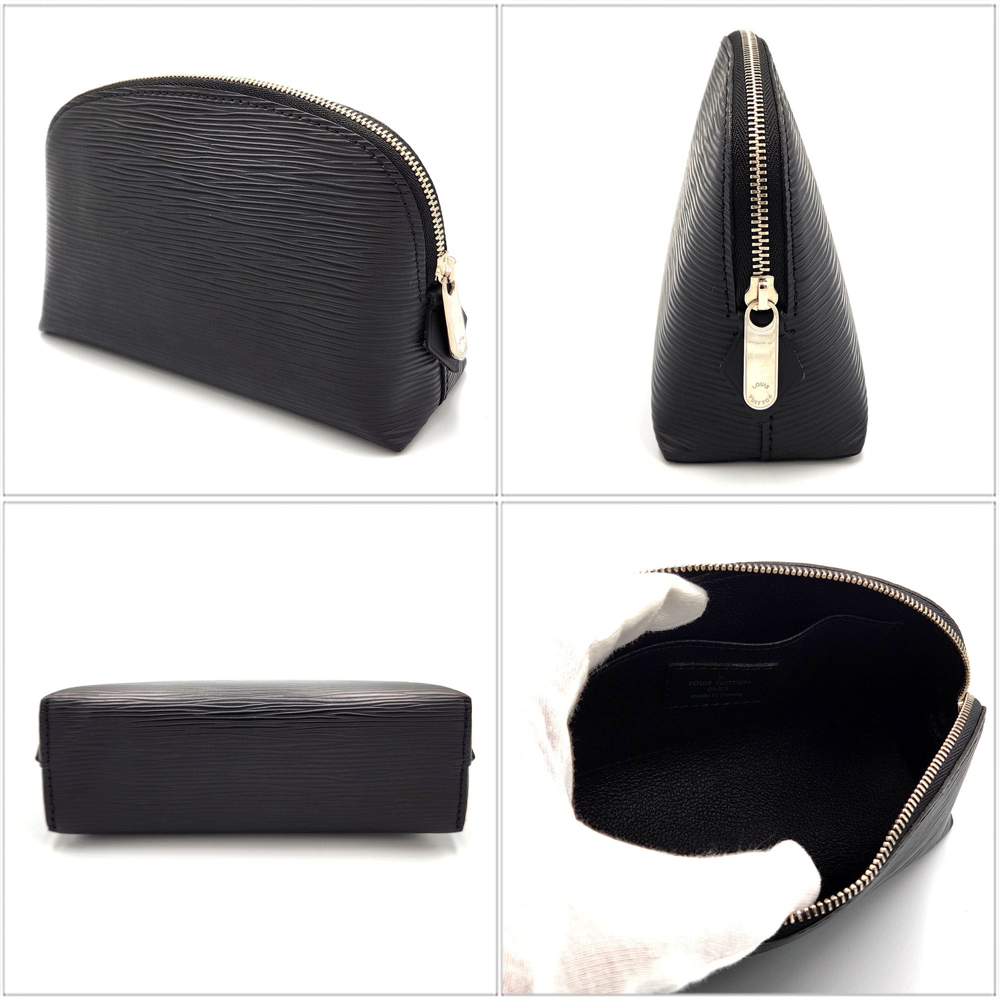 Louis Vuitton Black Epi Leather Pouch (Pre-Owned)