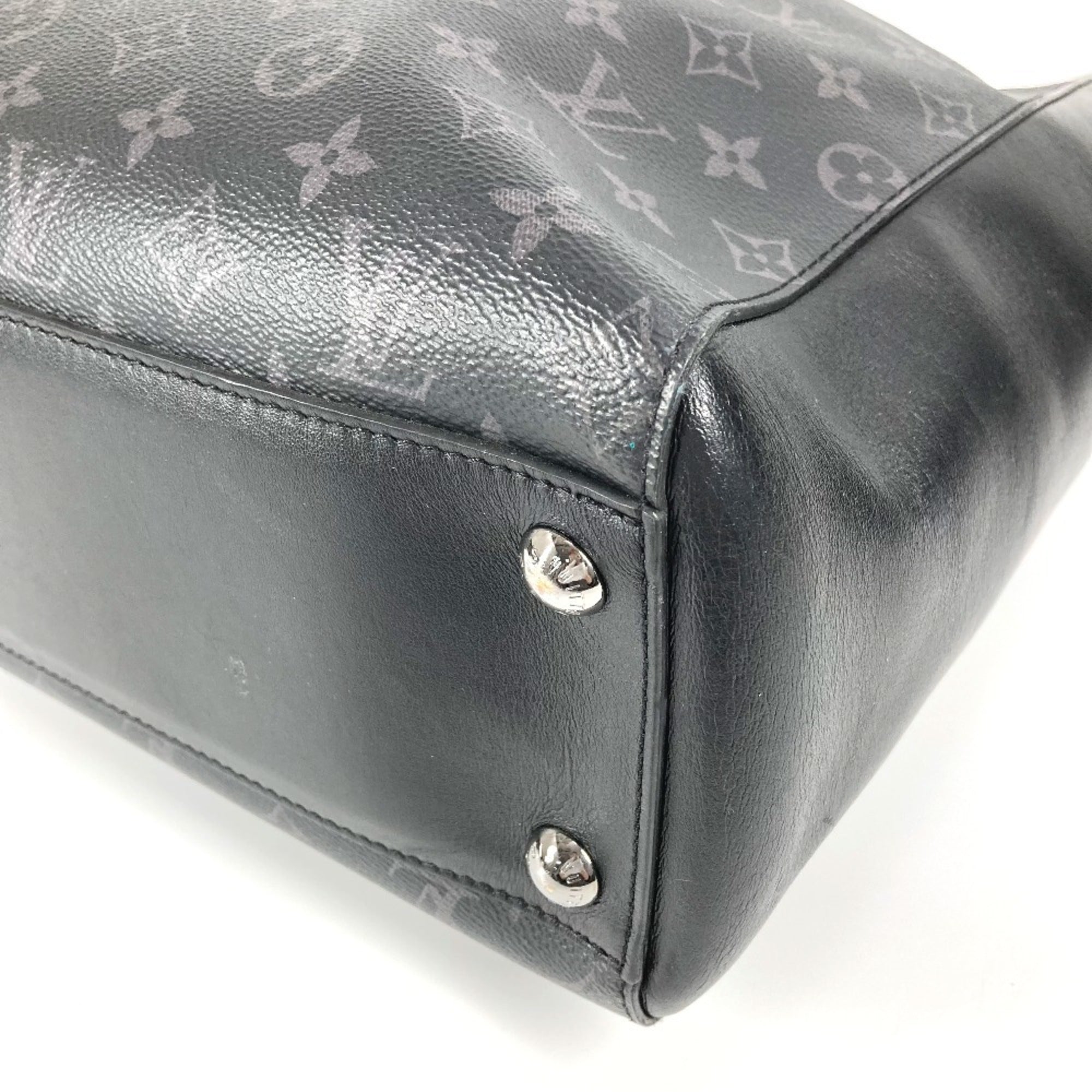 Louis Vuitton Black Monogram Eclipse Shoulder Bag Tote Bag (Pre-Owned)