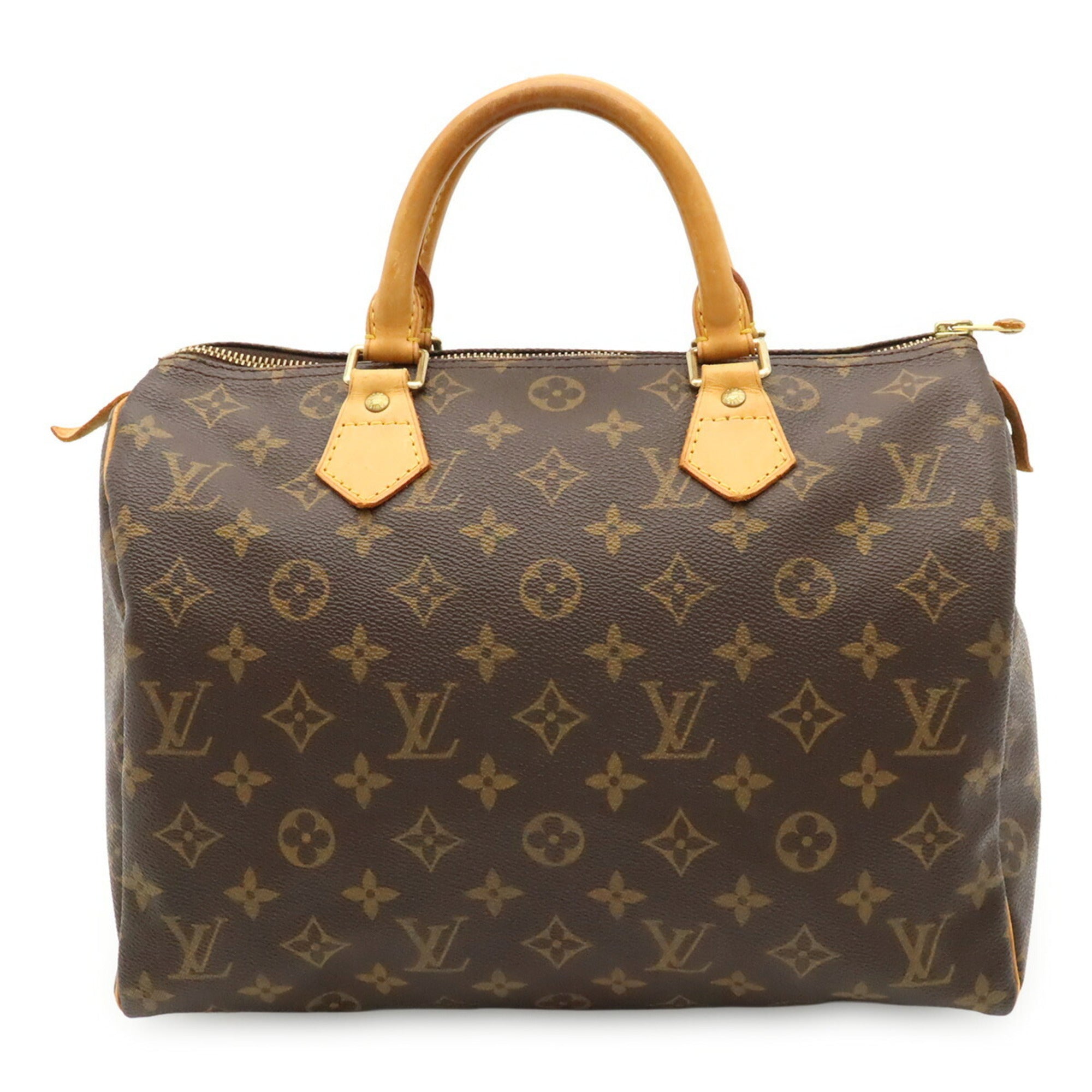 Louis Vuitton Brown Monogram Canvas Pvc Coated Canvas Handbag (Pre-Owned)