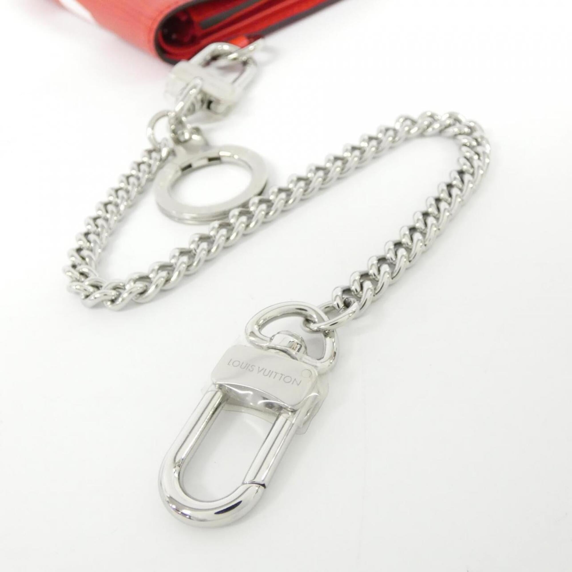 Louis Vuitton Epi Rouge Leather Chain/Shoulder Wallet (Pre-Owned)